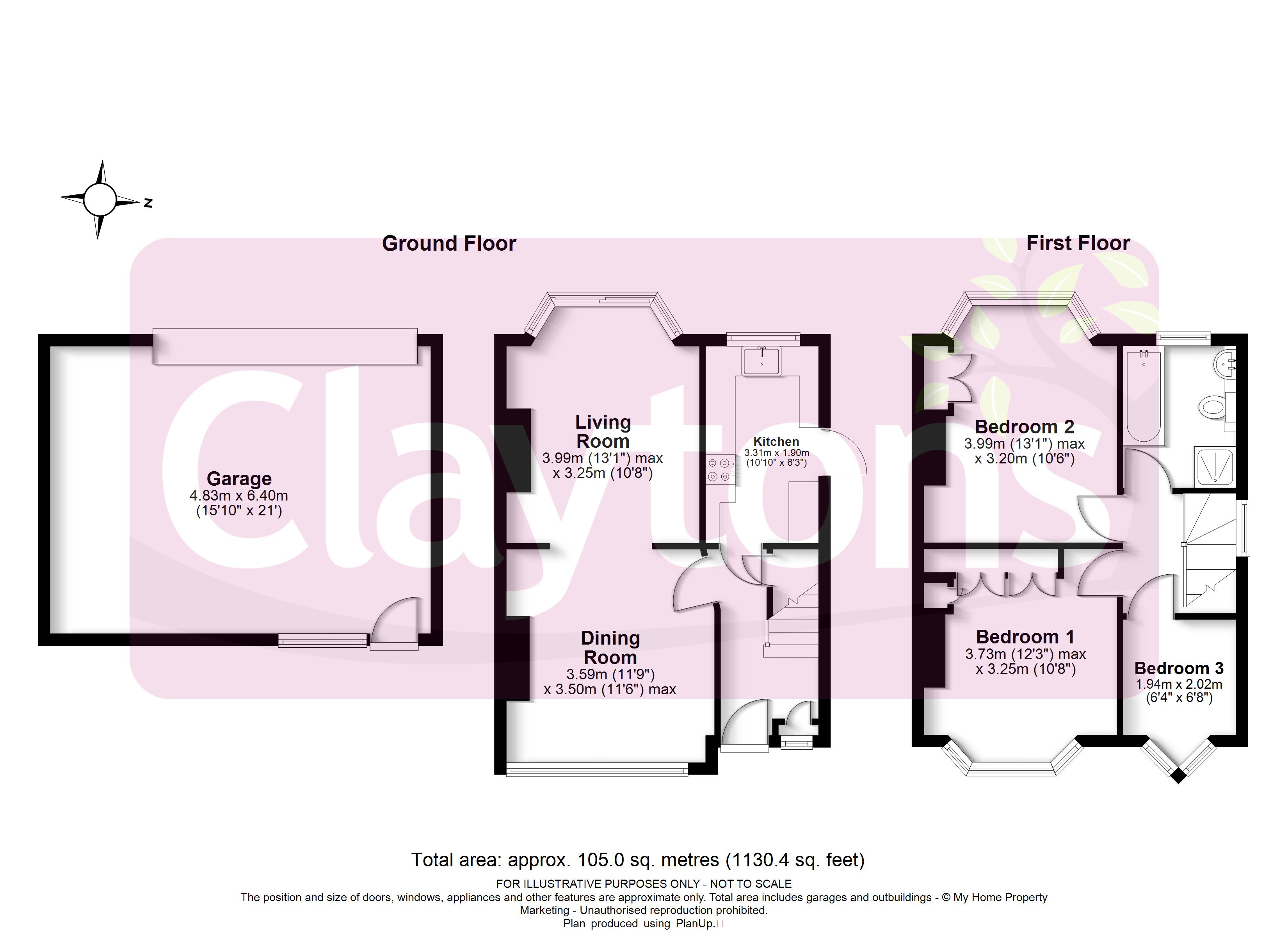 6, Greenwood Drive, Watford floorplan