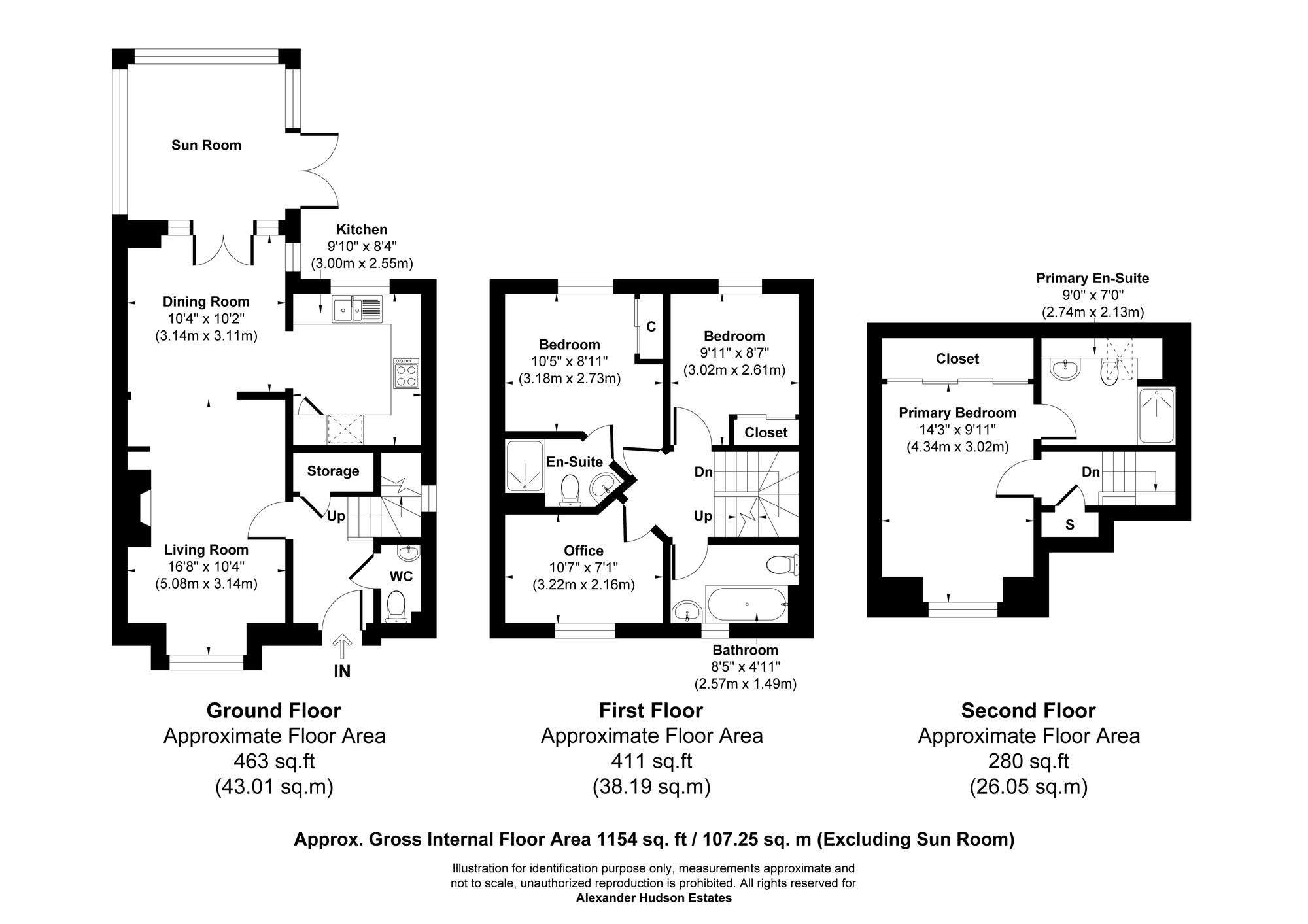 21 Moorfield Drive, Newcastle Upon Tyne floorplan