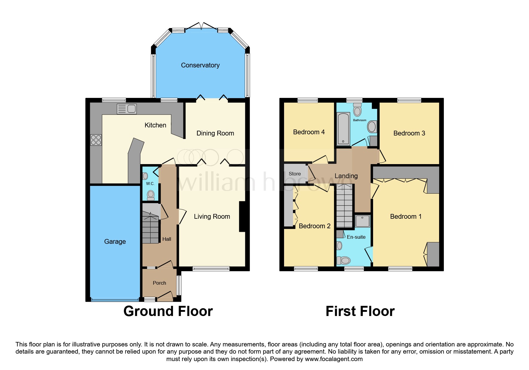 9, Rishworth Close, Wakefield floorplan