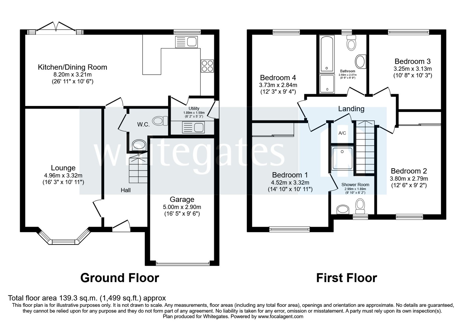 3, Hurcomb Way, Cheshire floorplan