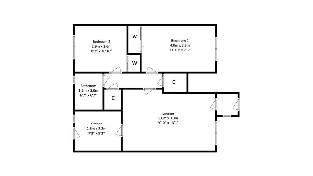 45 Kingston Avenue, Uddingston, Glasgow floorplan