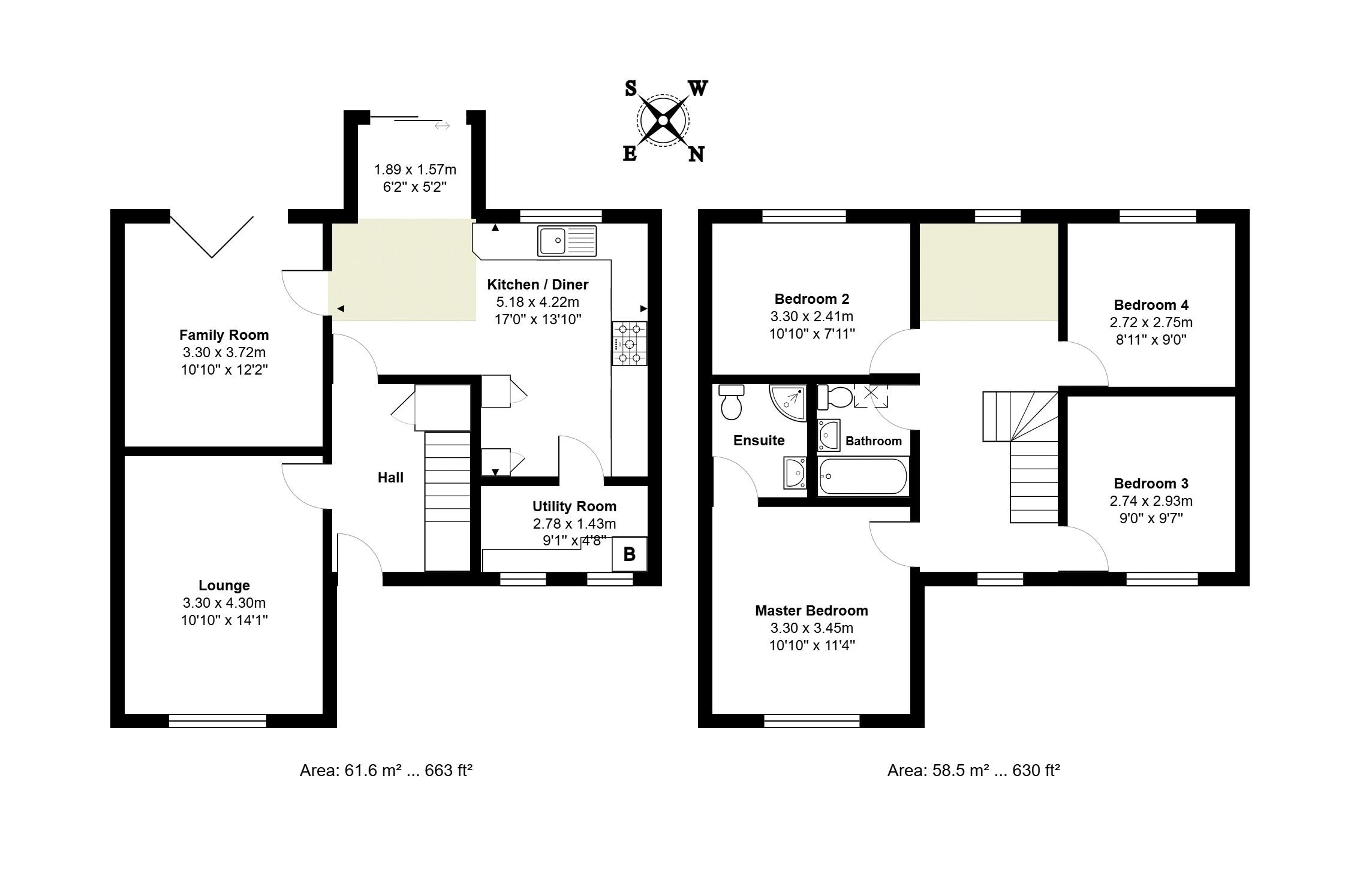 44a, Gloucester Road, Bristol floorplan