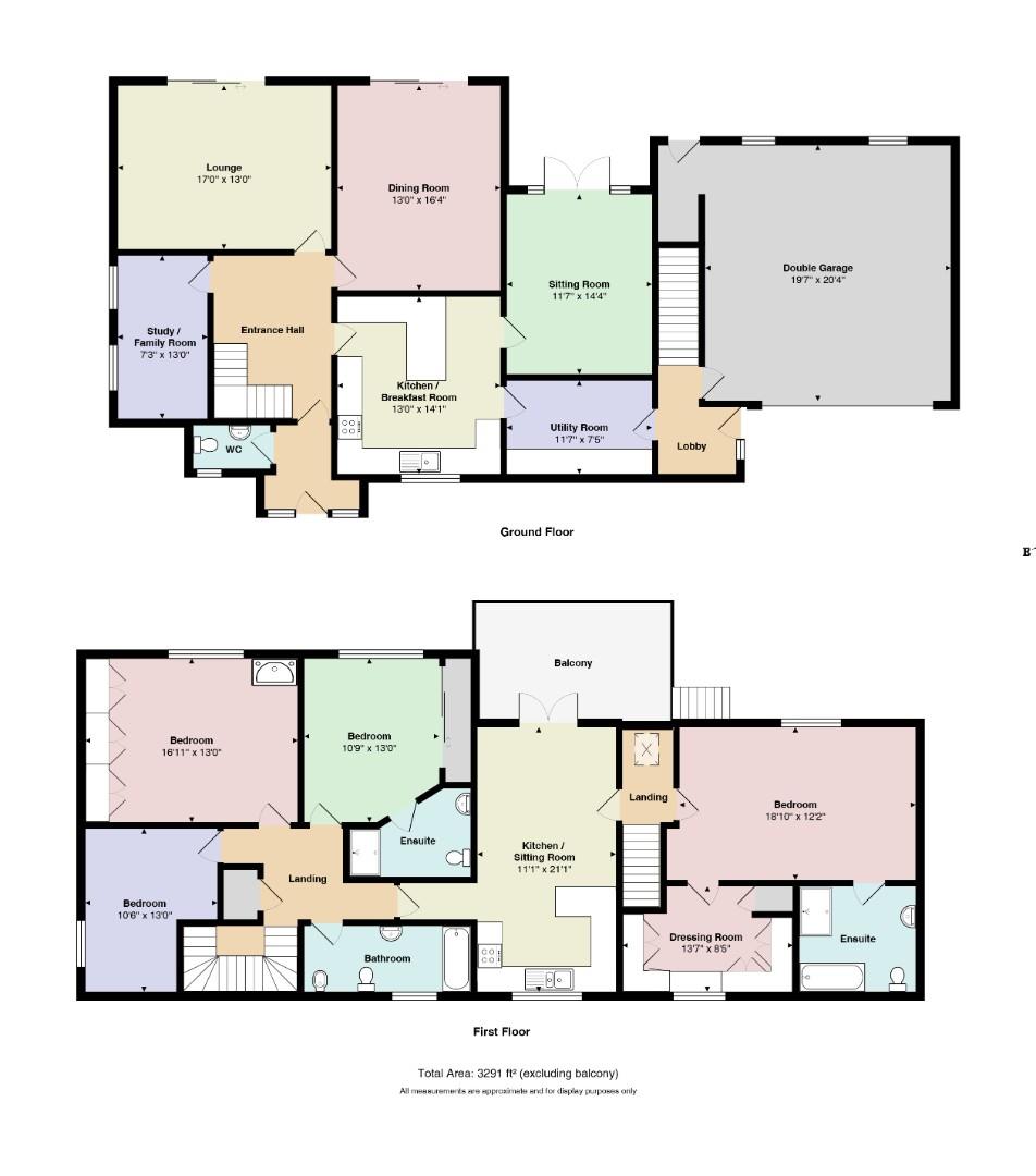 Sandstones, Hillside Road, Leighton Buzzard floorplan