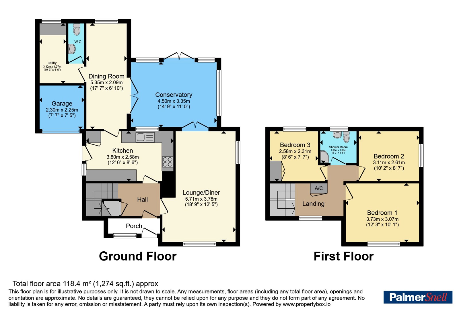 Madey Mill House, 1, East Street Drove, Somerset floorplan
