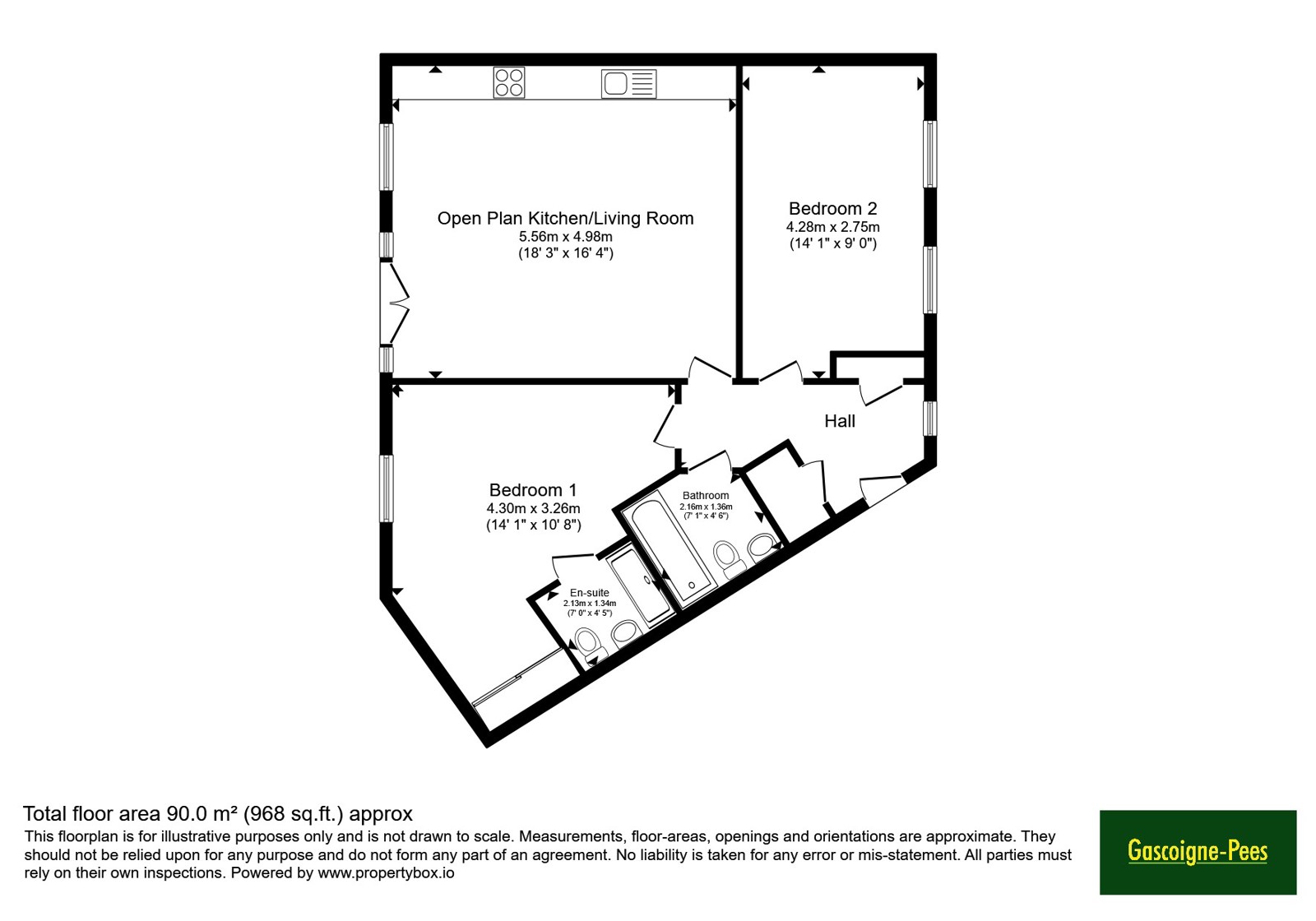 12, Capon Park, Horsham floorplan