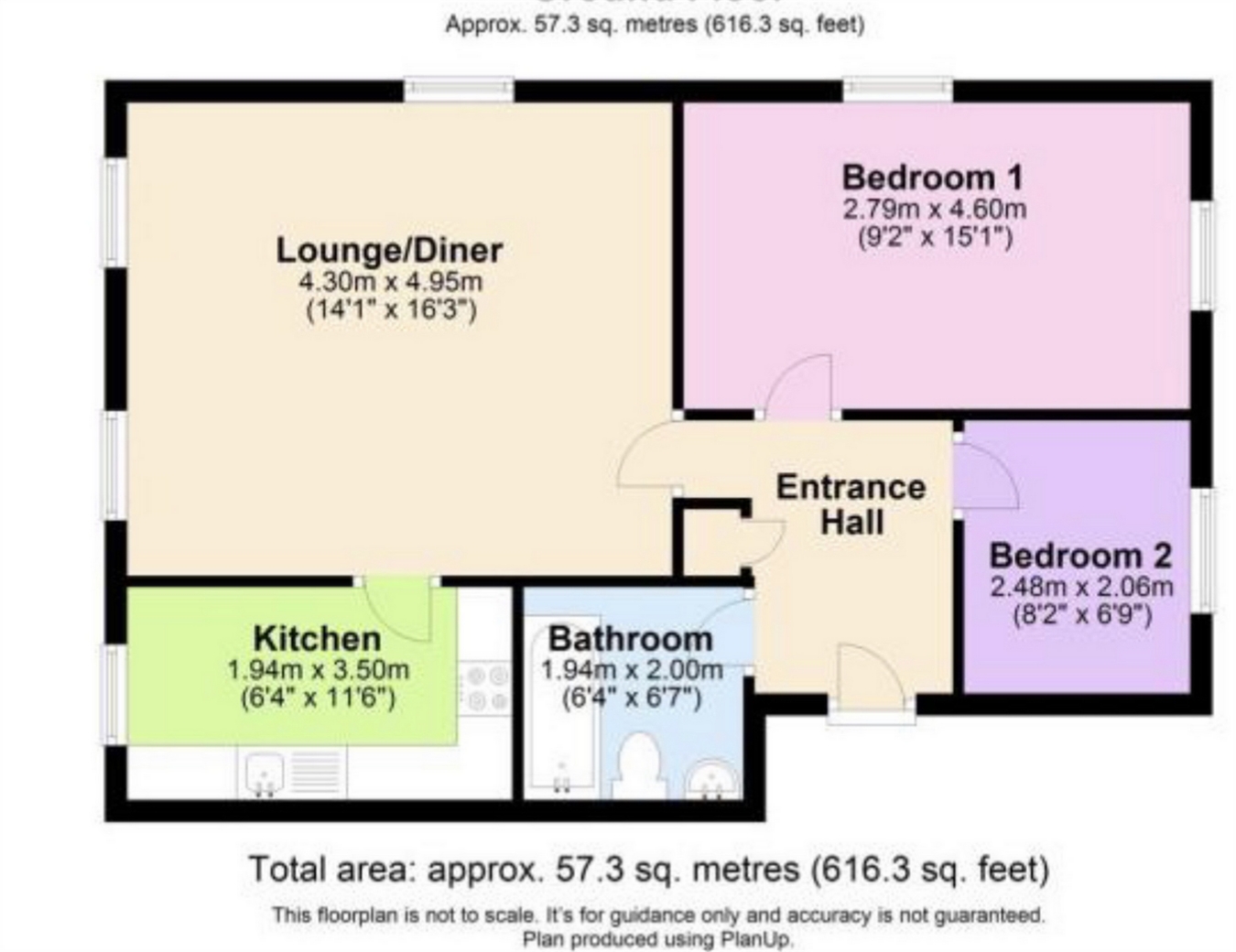 2 Bedrooms Flat for sale in Bittern Close, Hemel Hempstead, Hertfordshire HP3