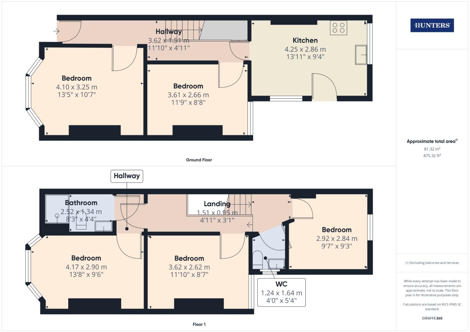 5, Thackeray Road, Southampton floorplan