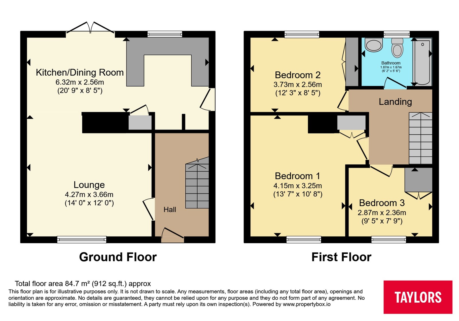 37, Valley Road, Bristol floorplan