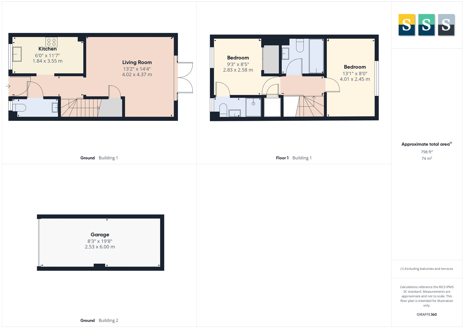 34, Waterers Way, Surrey floorplan
