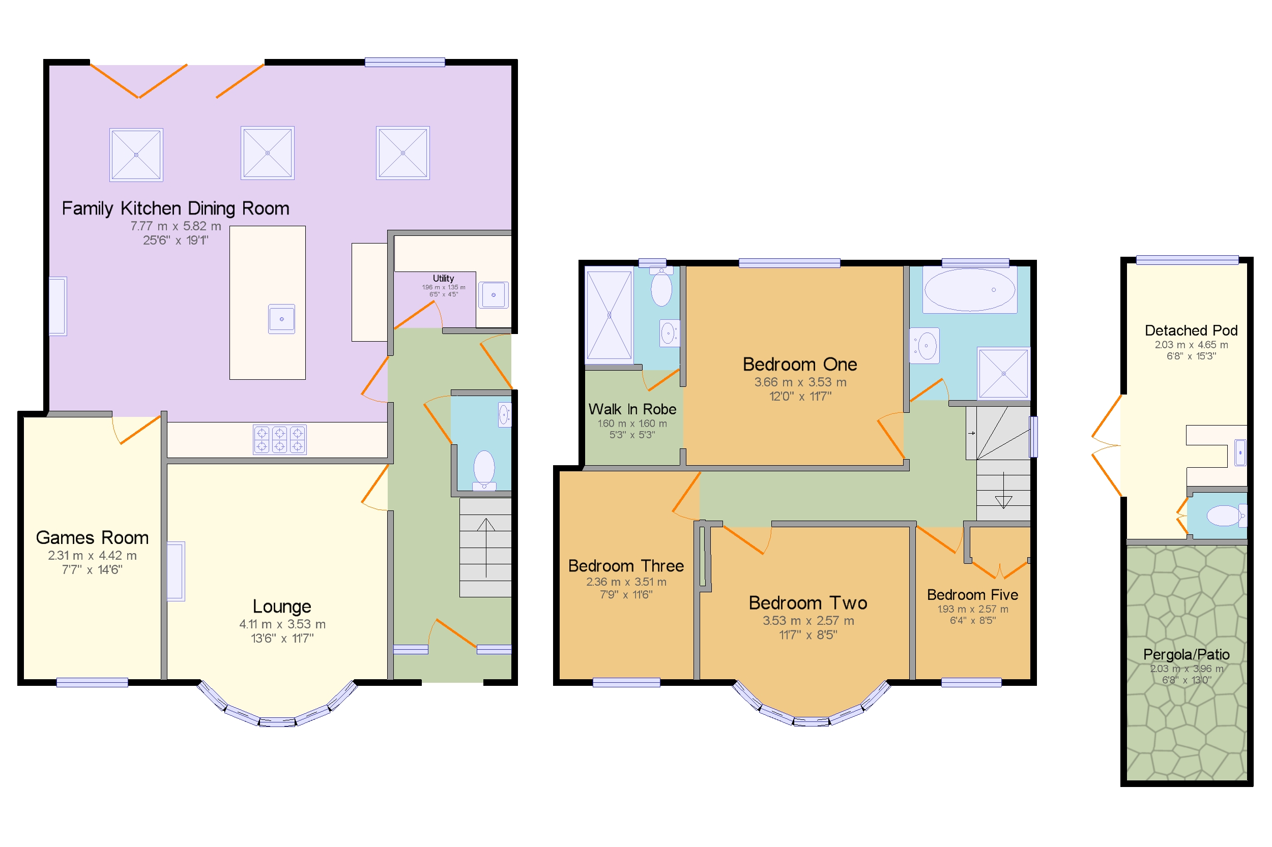 176, Buxton Road, Disley floorplan