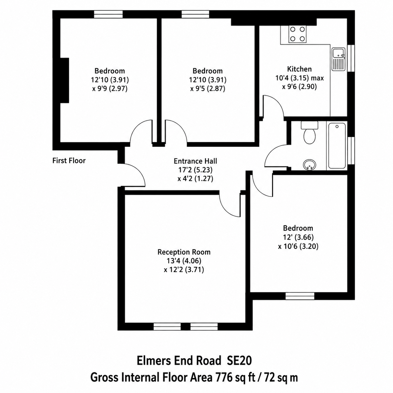 25 Elmers End Road,, London, London floorplan