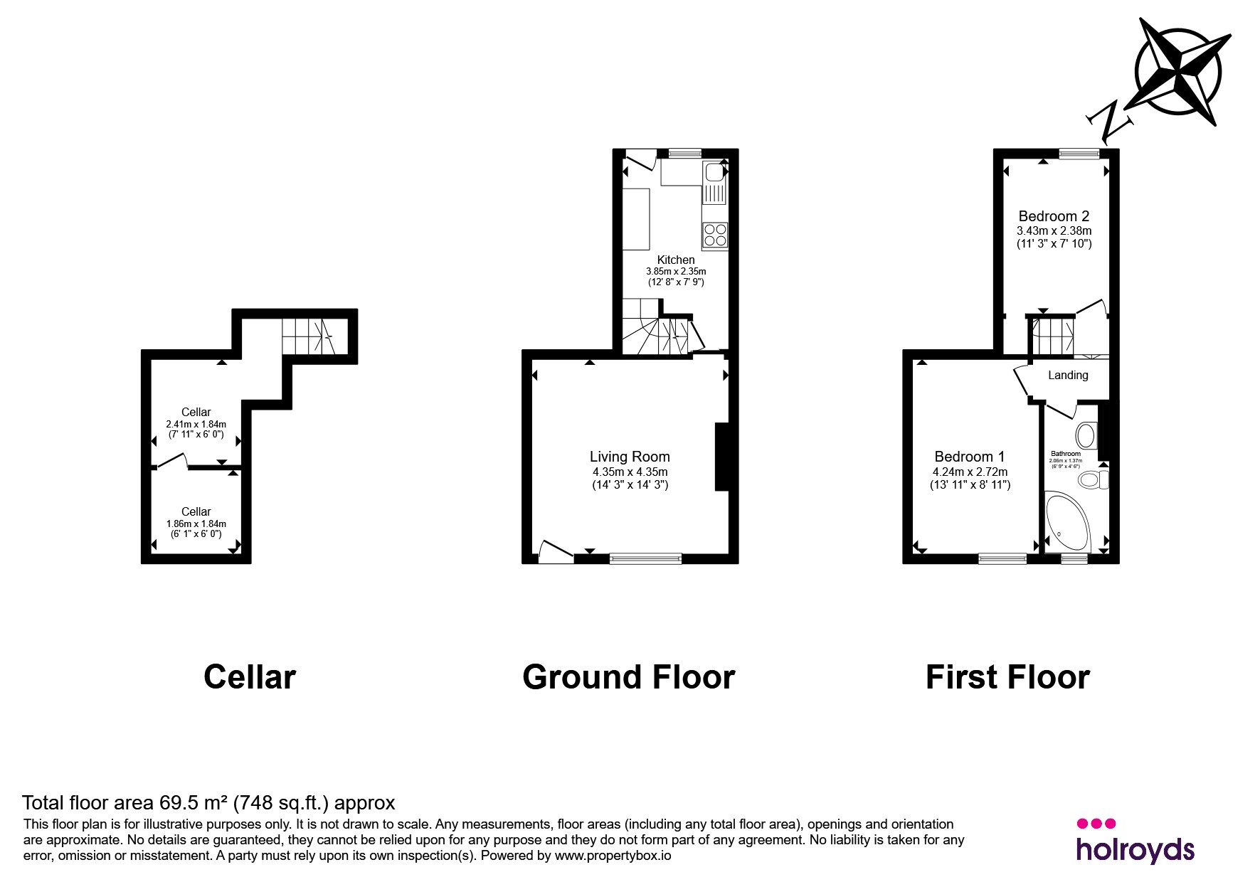 14, Dean Street, KEIGHLEY floorplan