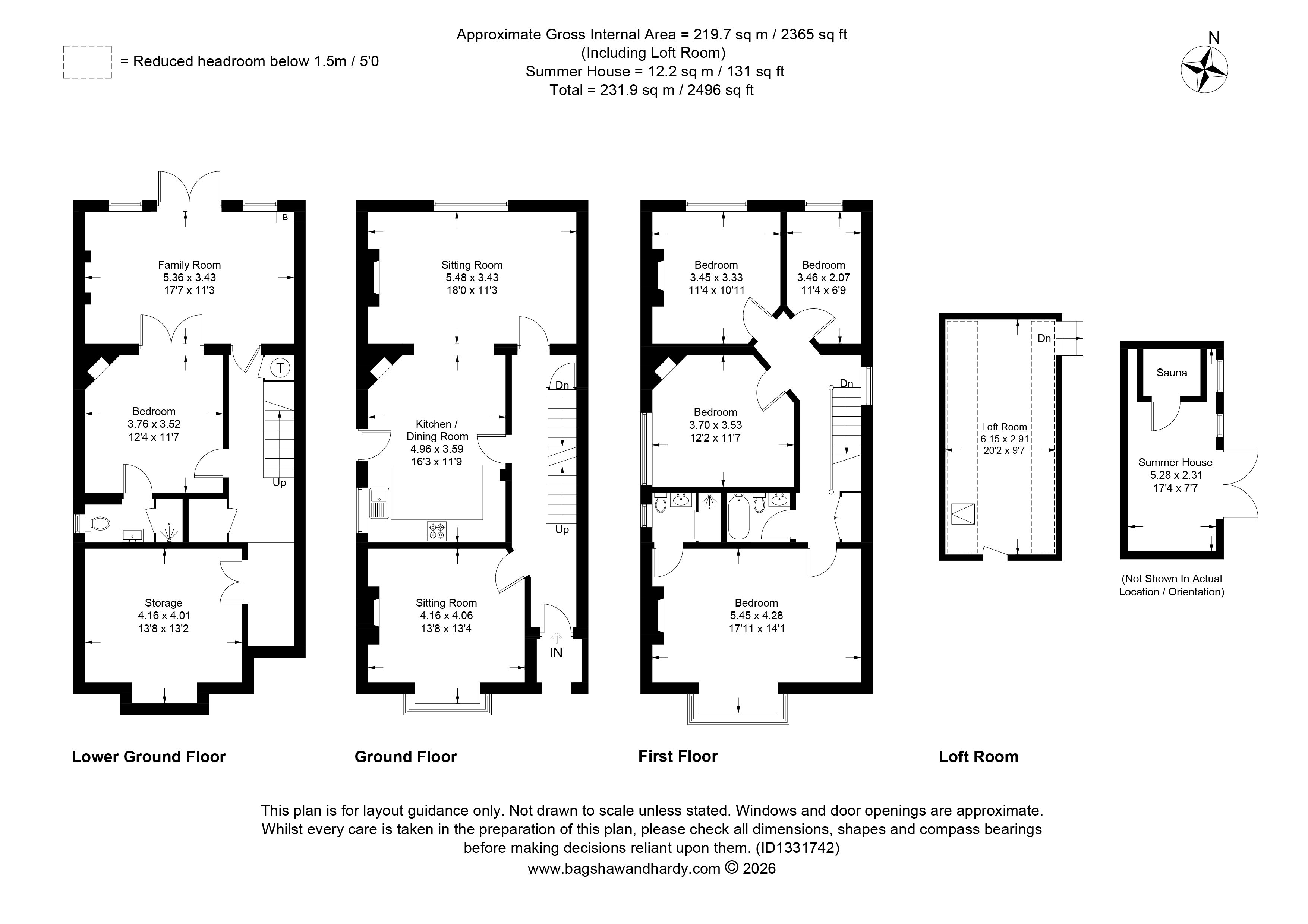 42, Wodeland Avenue, Surrey floorplan