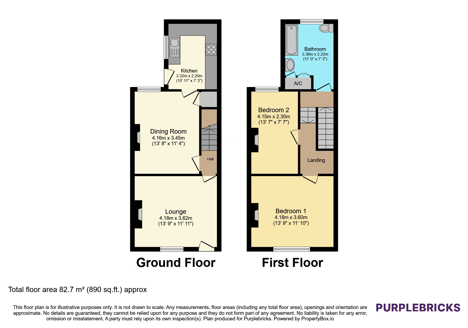 Russell Road, Carnforth floorplan