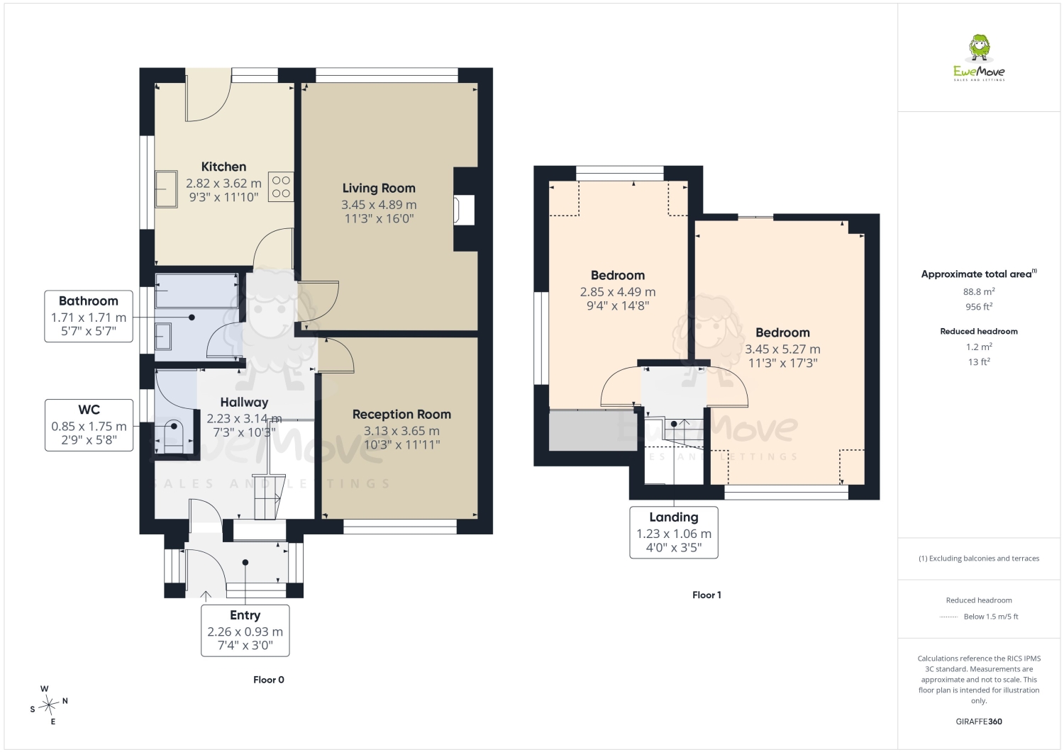 21, Laburnum Avenue, St. Helens floorplan