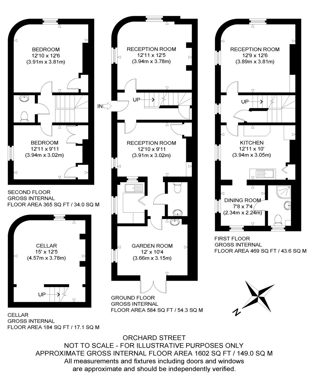 43, Orchard Street, Canterbury floorplan