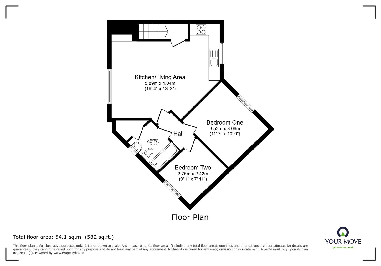 67, Greenhead Street, Burslem, Staffordshire floorplan