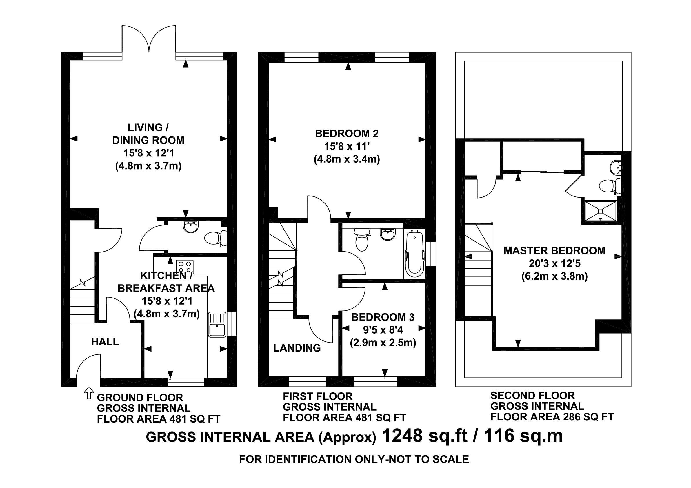 3 Bedrooms  to rent in Tyson Road, Aylesbury HP18