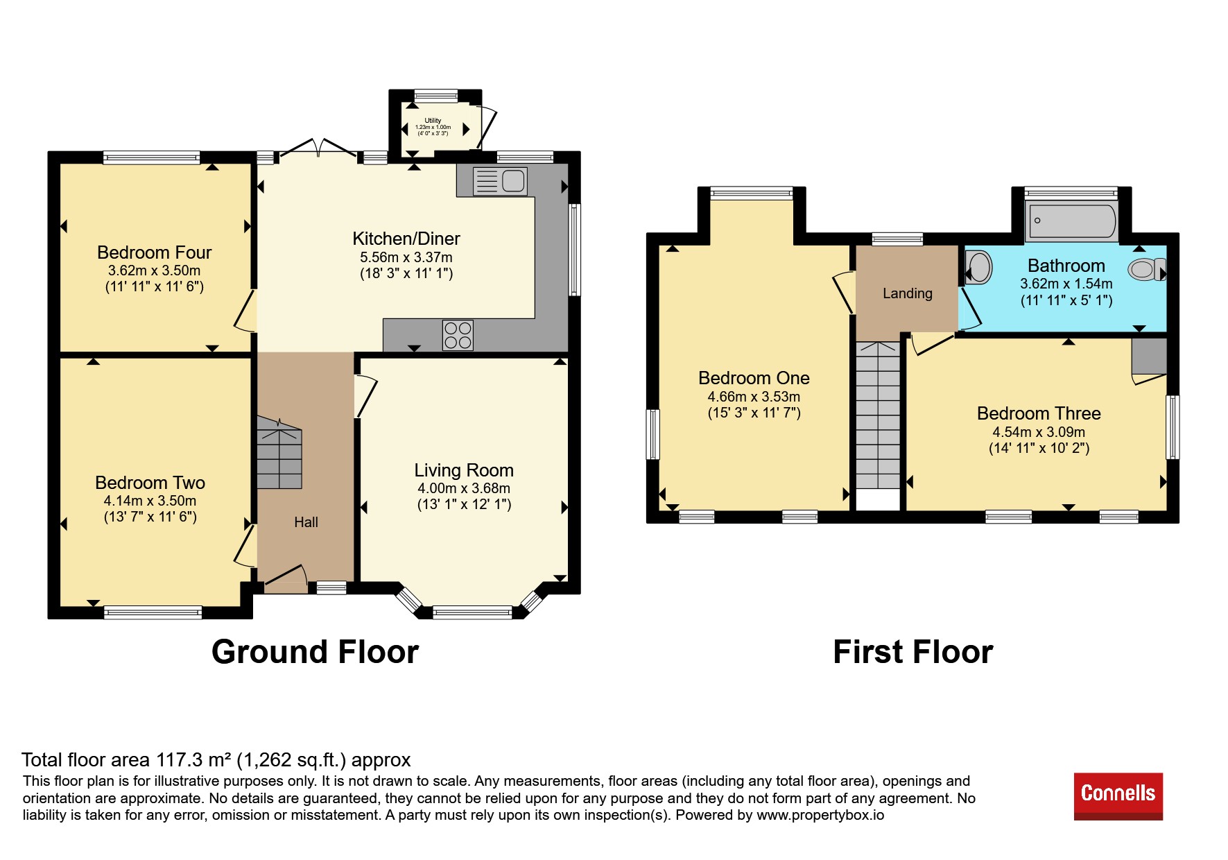 47, Spring Hill, Bristol floorplan