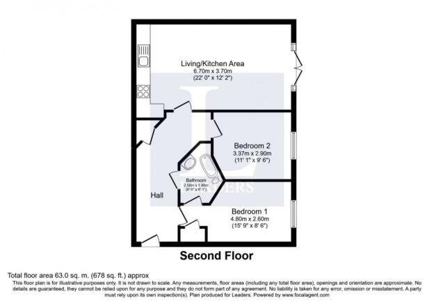 18 Bishops Green,, St. Swithins Close, Derbyshire floorplan