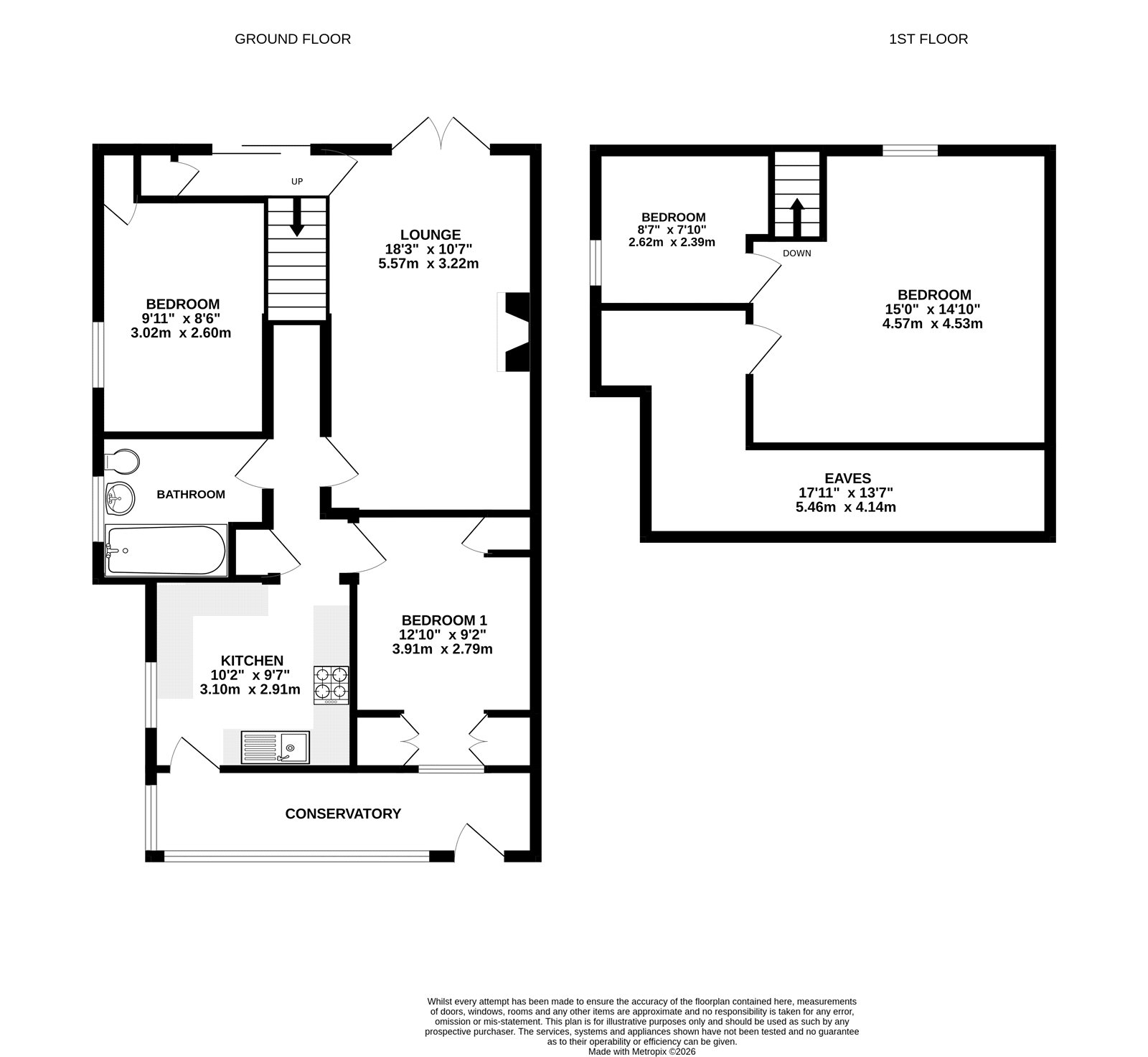 108A Roman Road,, Basingstoke, Hampshire floorplan