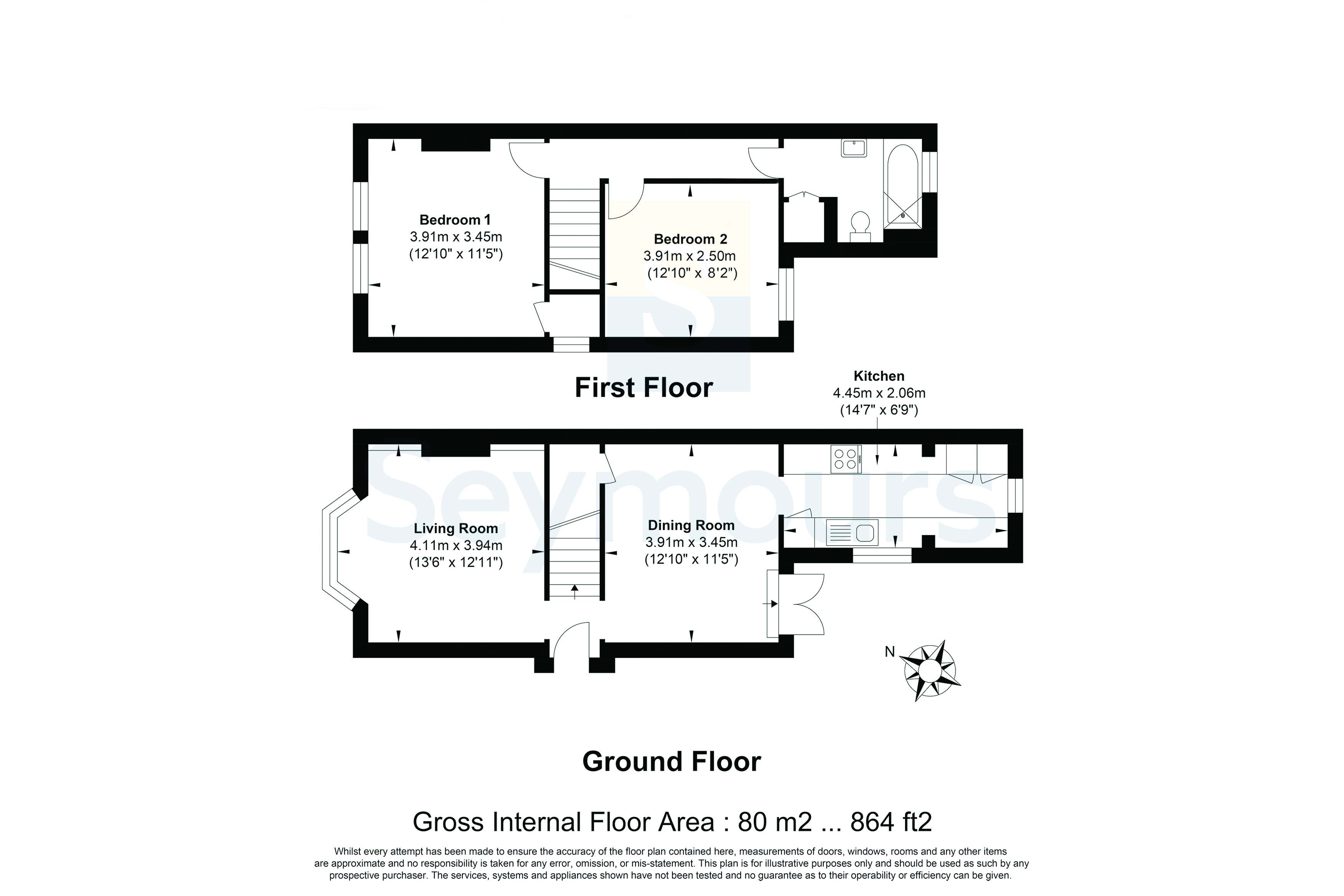 72, Vale Farm Road, Woking floorplan