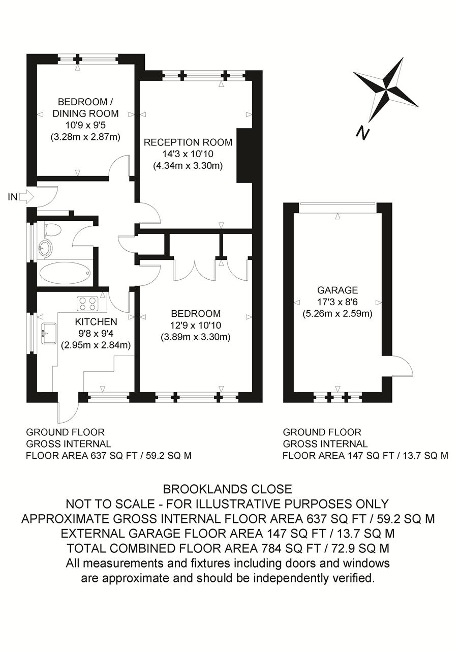 3, Brooklands Close, Fordwich floorplan