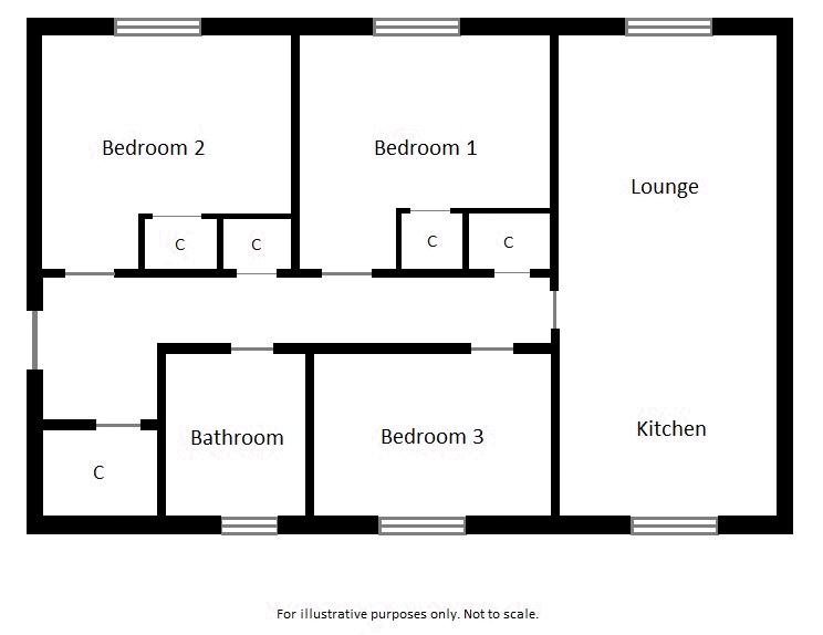 3 Bedrooms Flat for sale in Riglands Way, Renfrew PA4