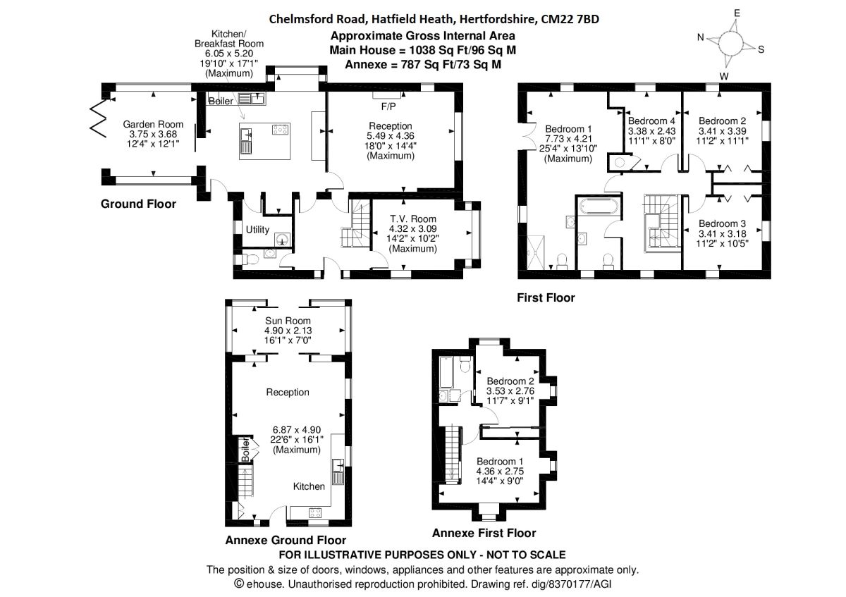 4 Bedrooms Detached house for sale in Chelmsford Road, Hatfield Heath, Bishop's Stortford CM22