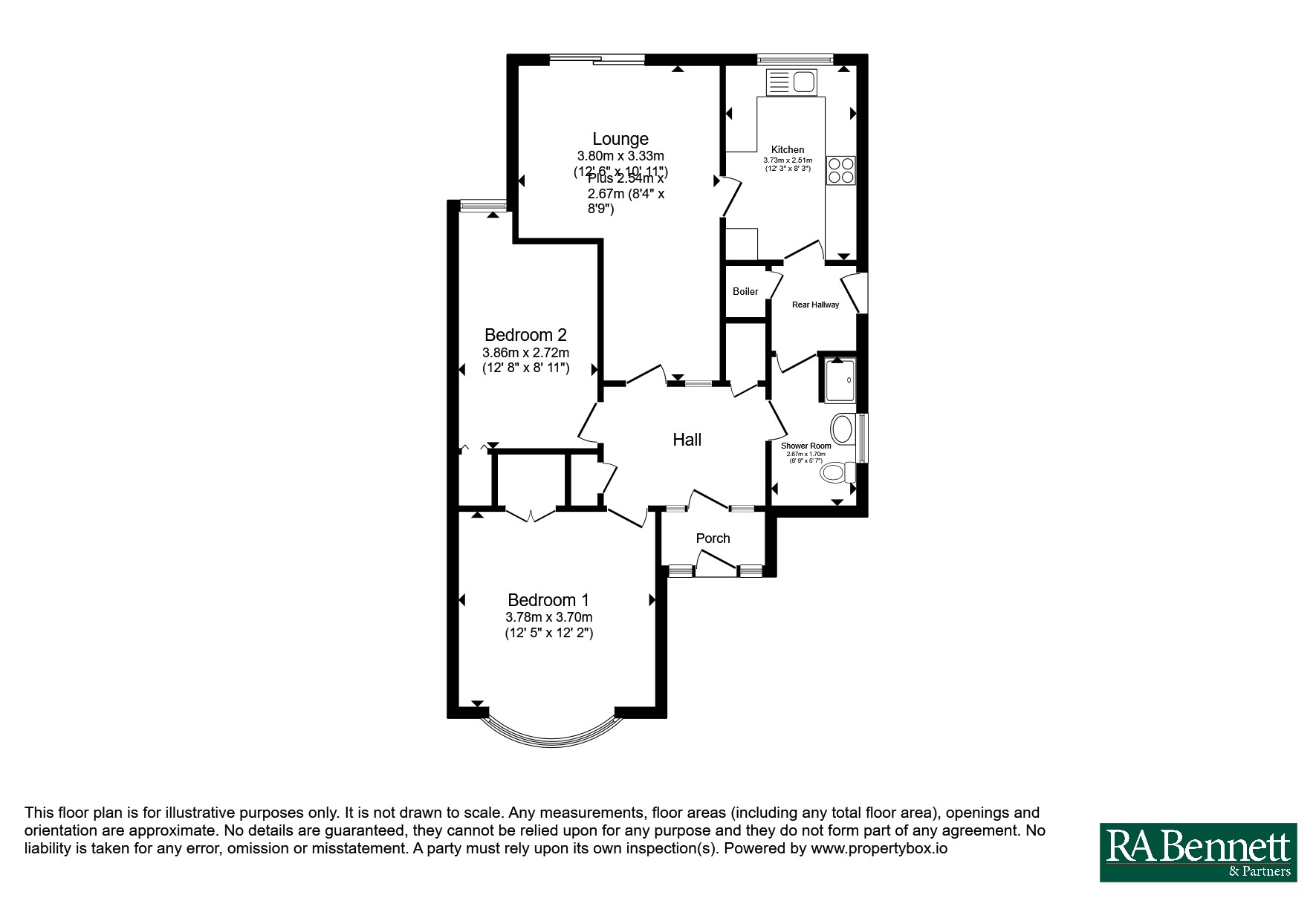 6, Shrawley Road, Worcester floorplan