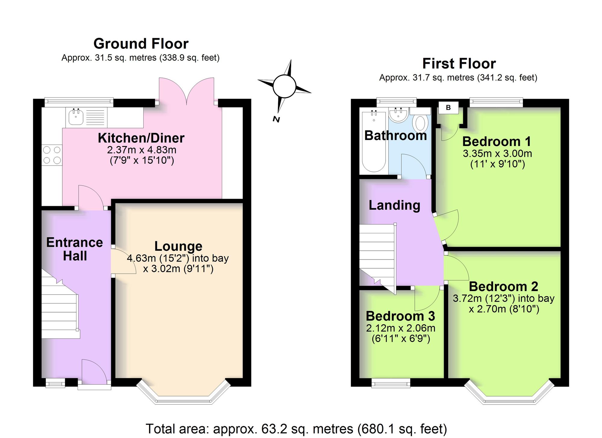 71 Edward Road, Coventry floorplan