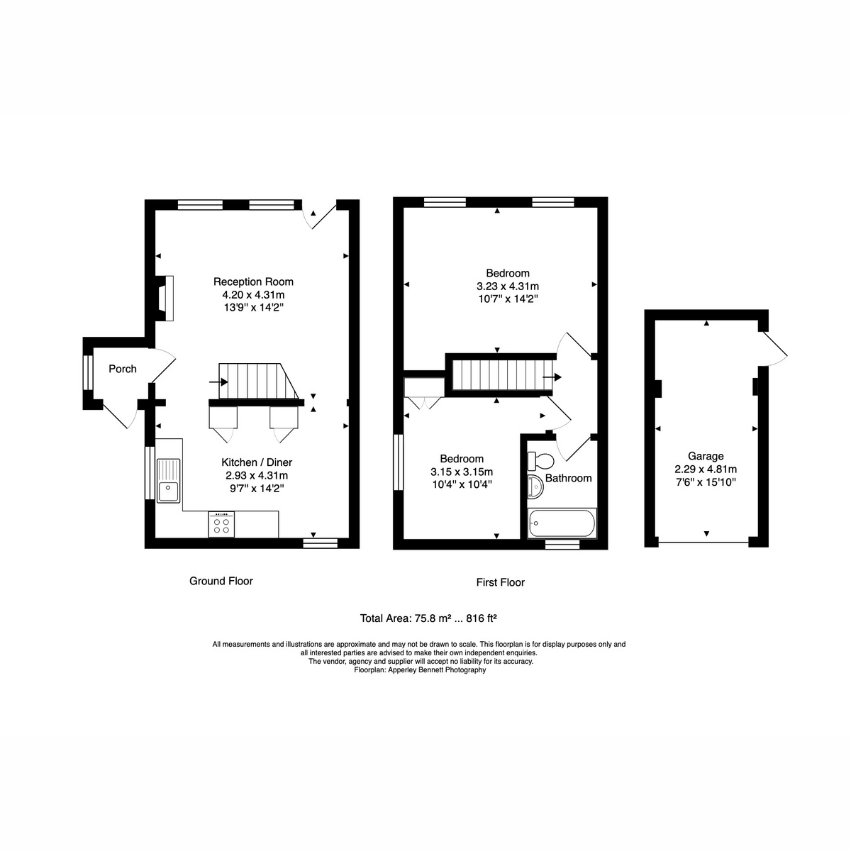 2, Hall Close, Blackfordby floorplan