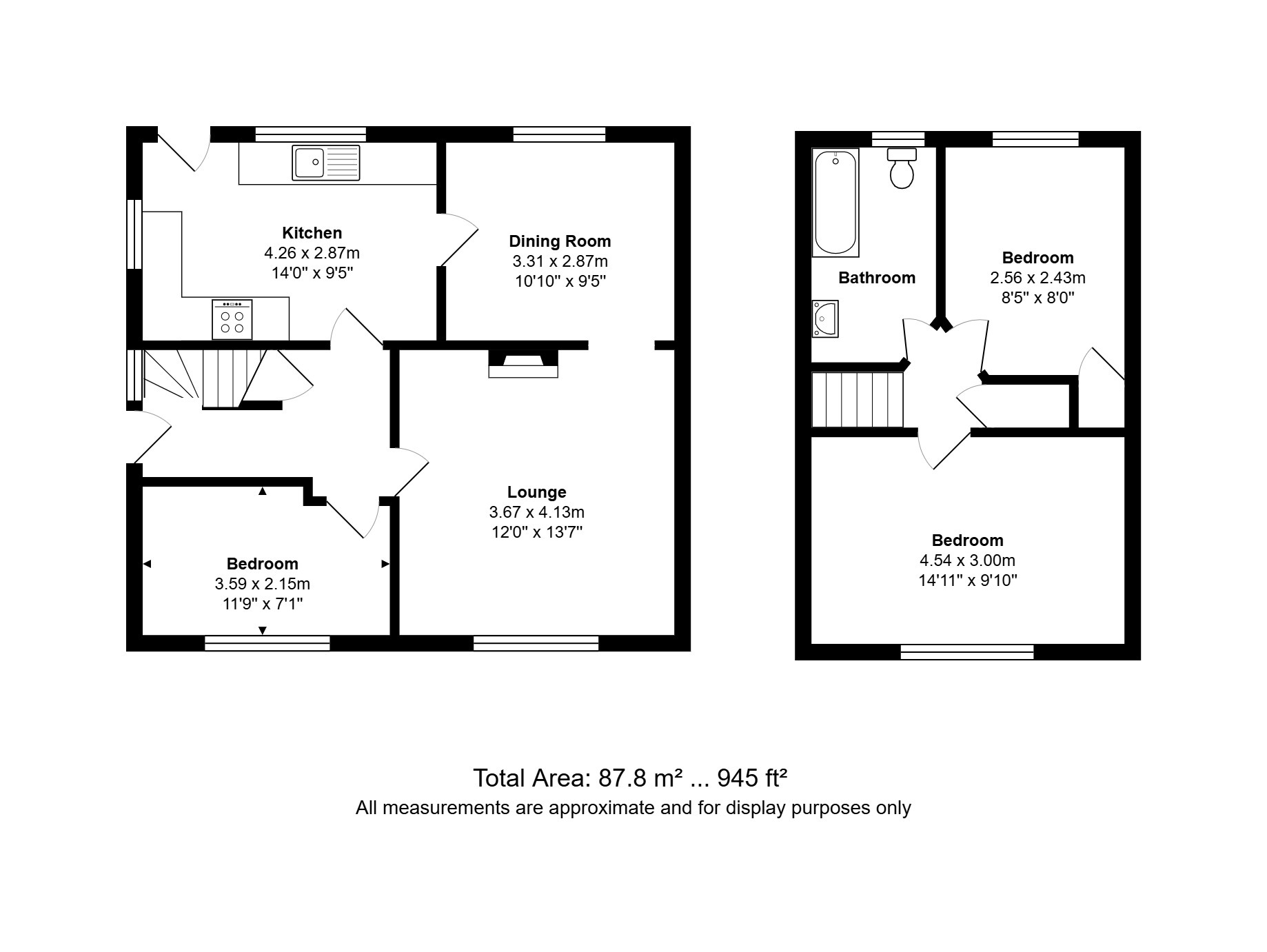 18 Dawnay Avenue, King's Lynn, Norfolk floorplan