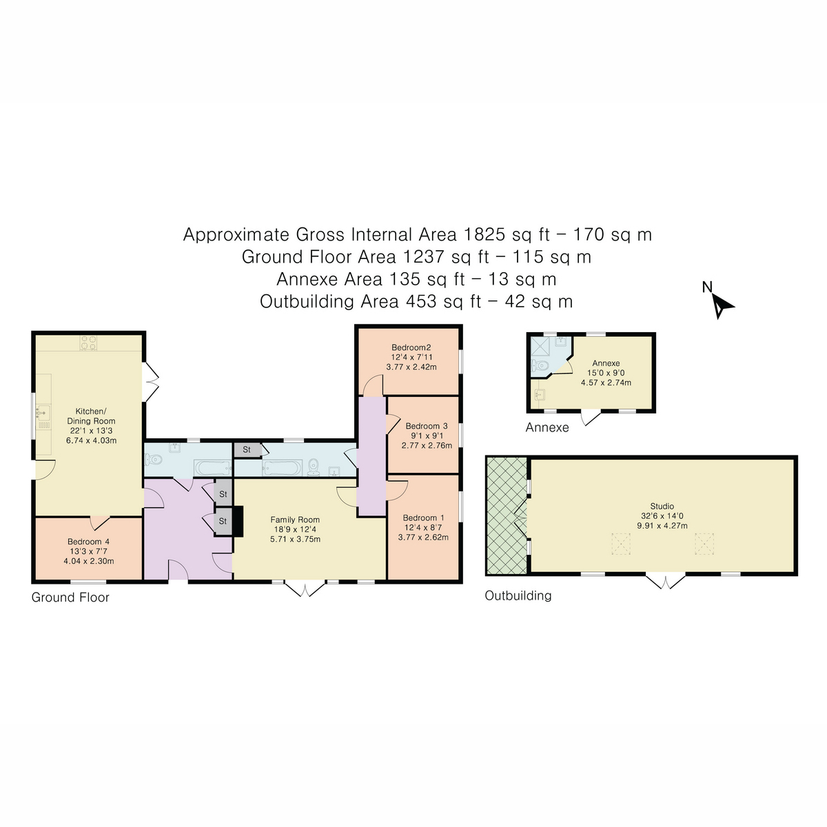 Keepers Cottage, Keepers Cottage, Aston Upthorpe floorplan