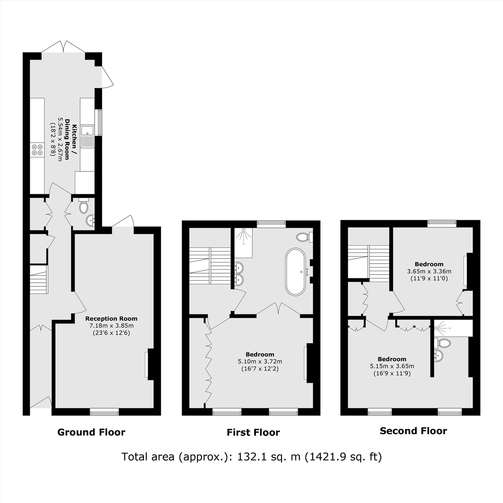 745, Wandsworth Road, London floorplan