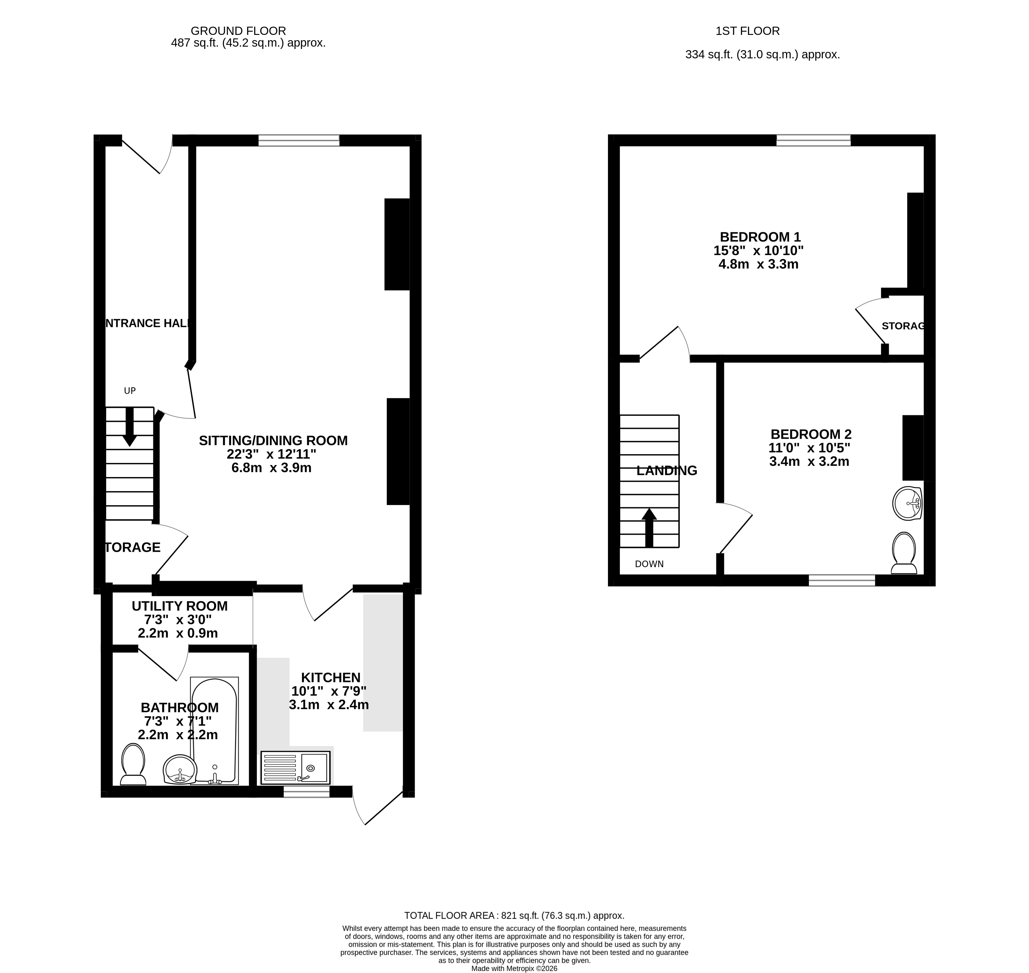 213, Cricklade Road, Swindon floorplan