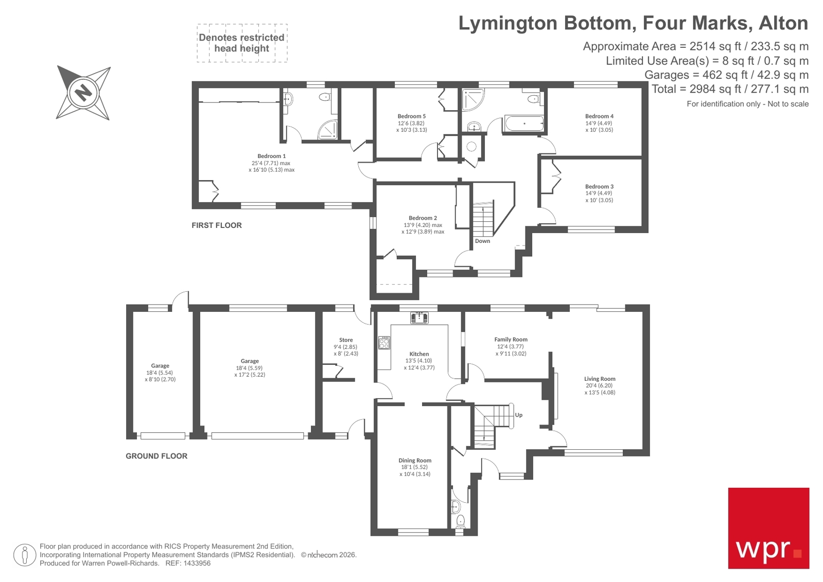 Orchard House, 51, Lymington Bottom, Alton floorplan