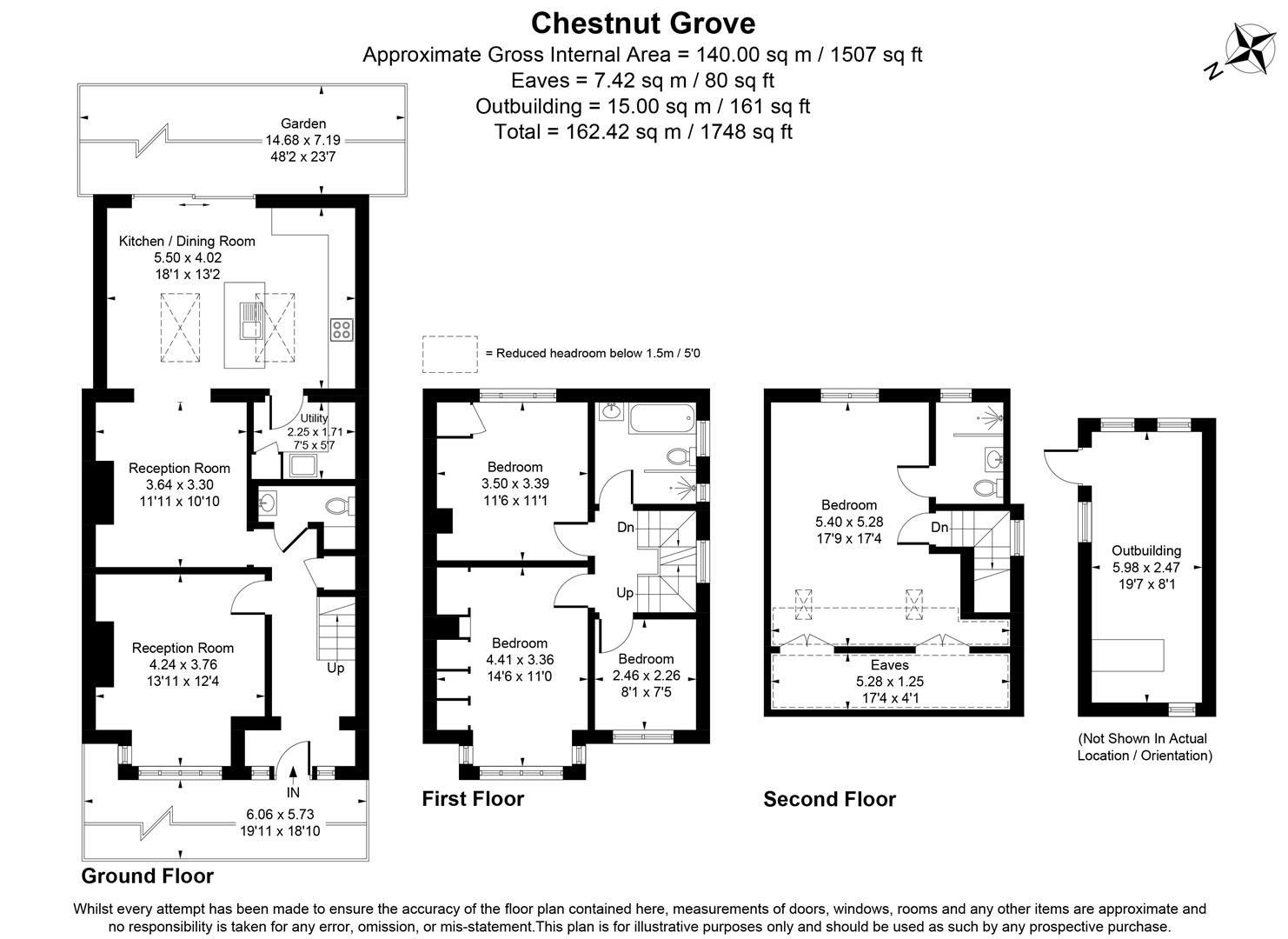 37, Chestnut Grove, Isleworth floorplan