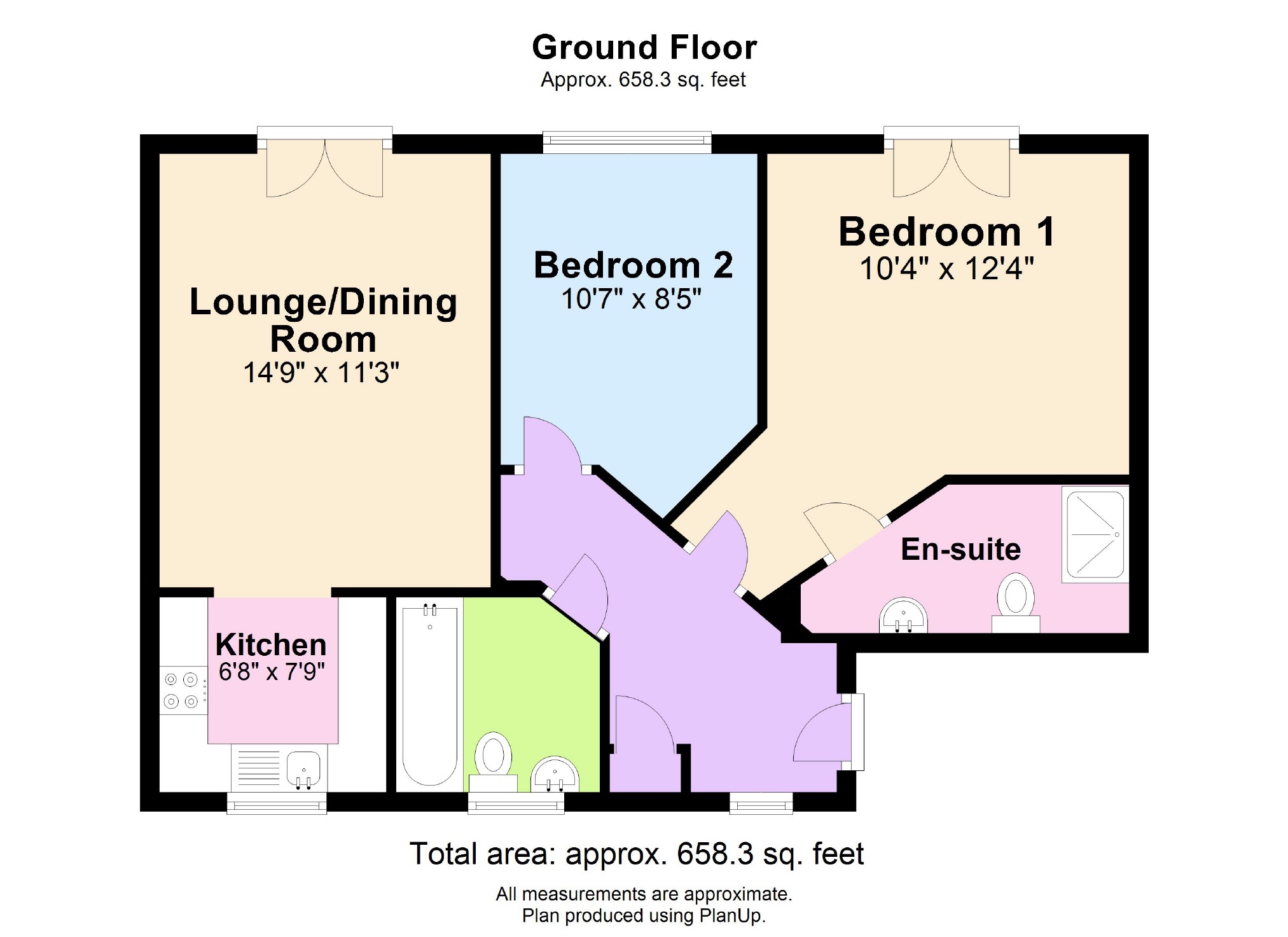 2 Bedrooms Flat for sale in Adrian Close, Hemel Hempstead HP1