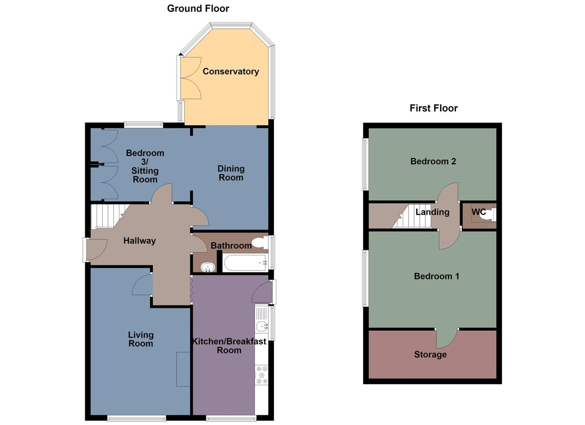 25 Pant Y Dwr, Swansea floorplan