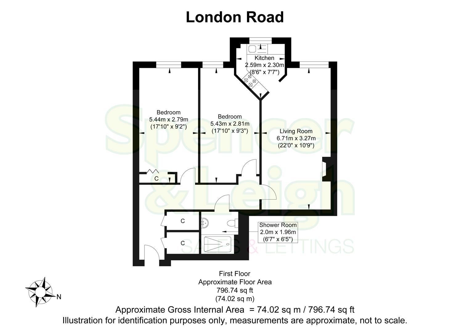 London Road, Brighton floorplan