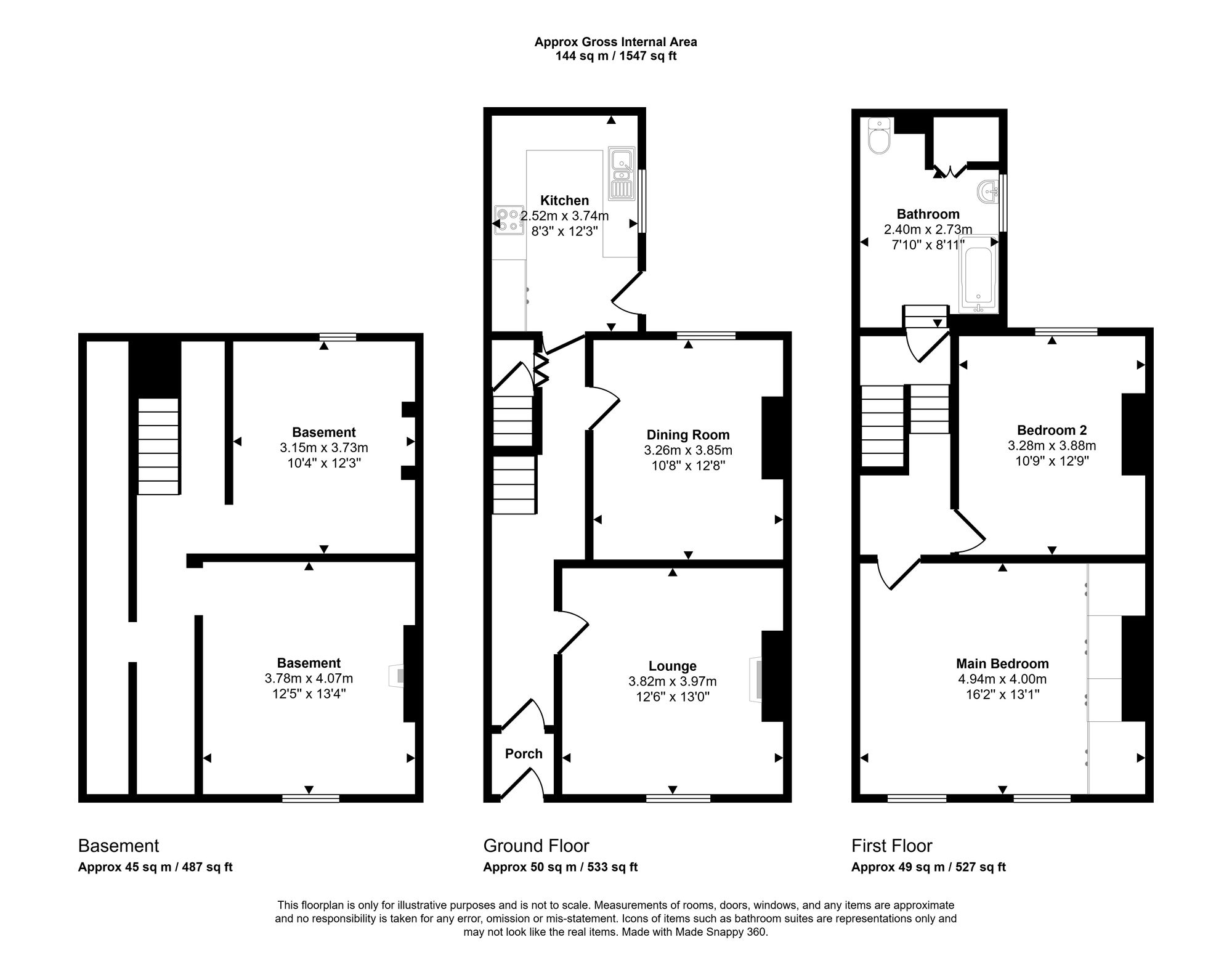 24 Scarisbrick Street, Wigan floorplan