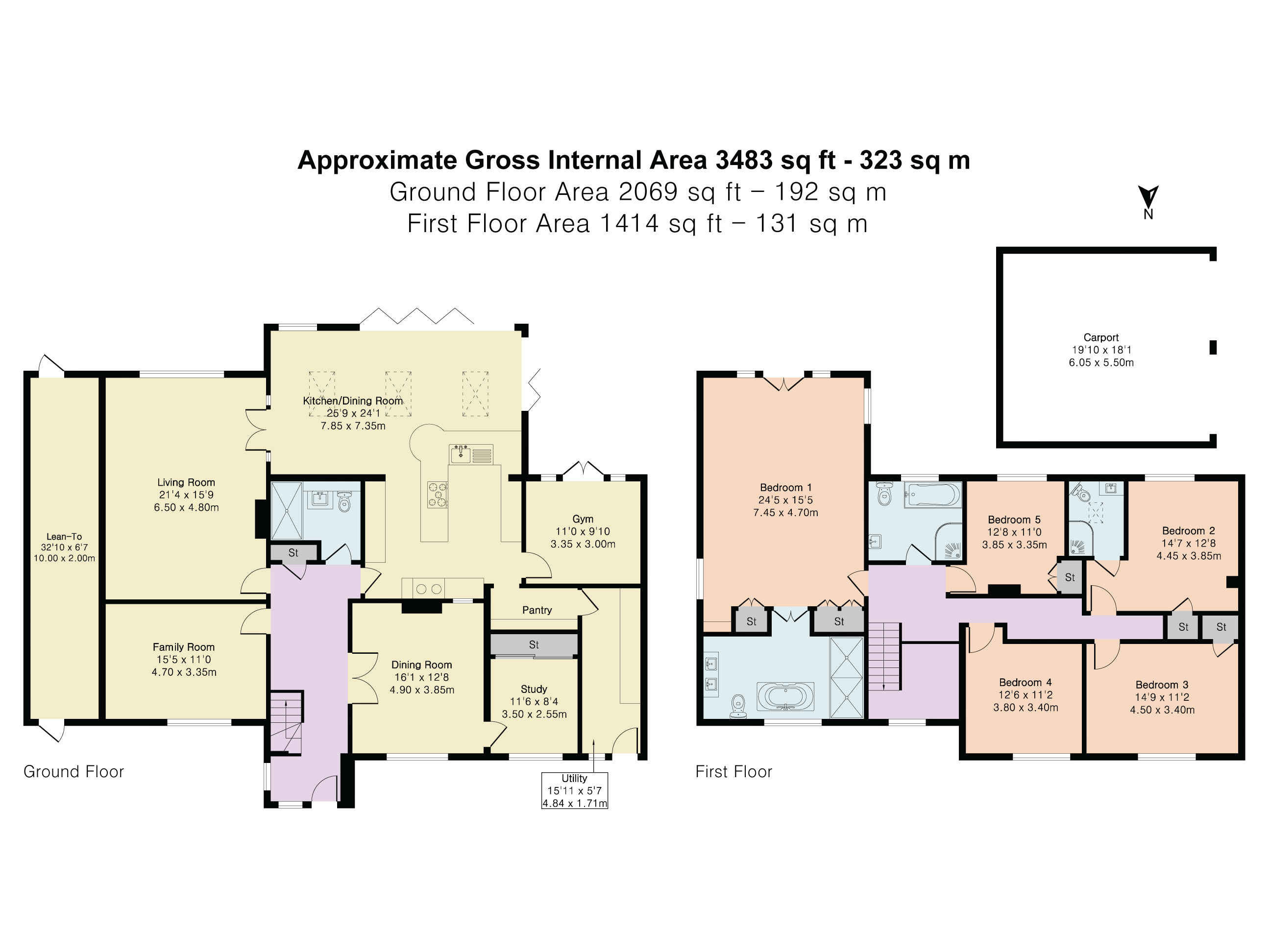 South Lumb, Upper Basildon floorplan
