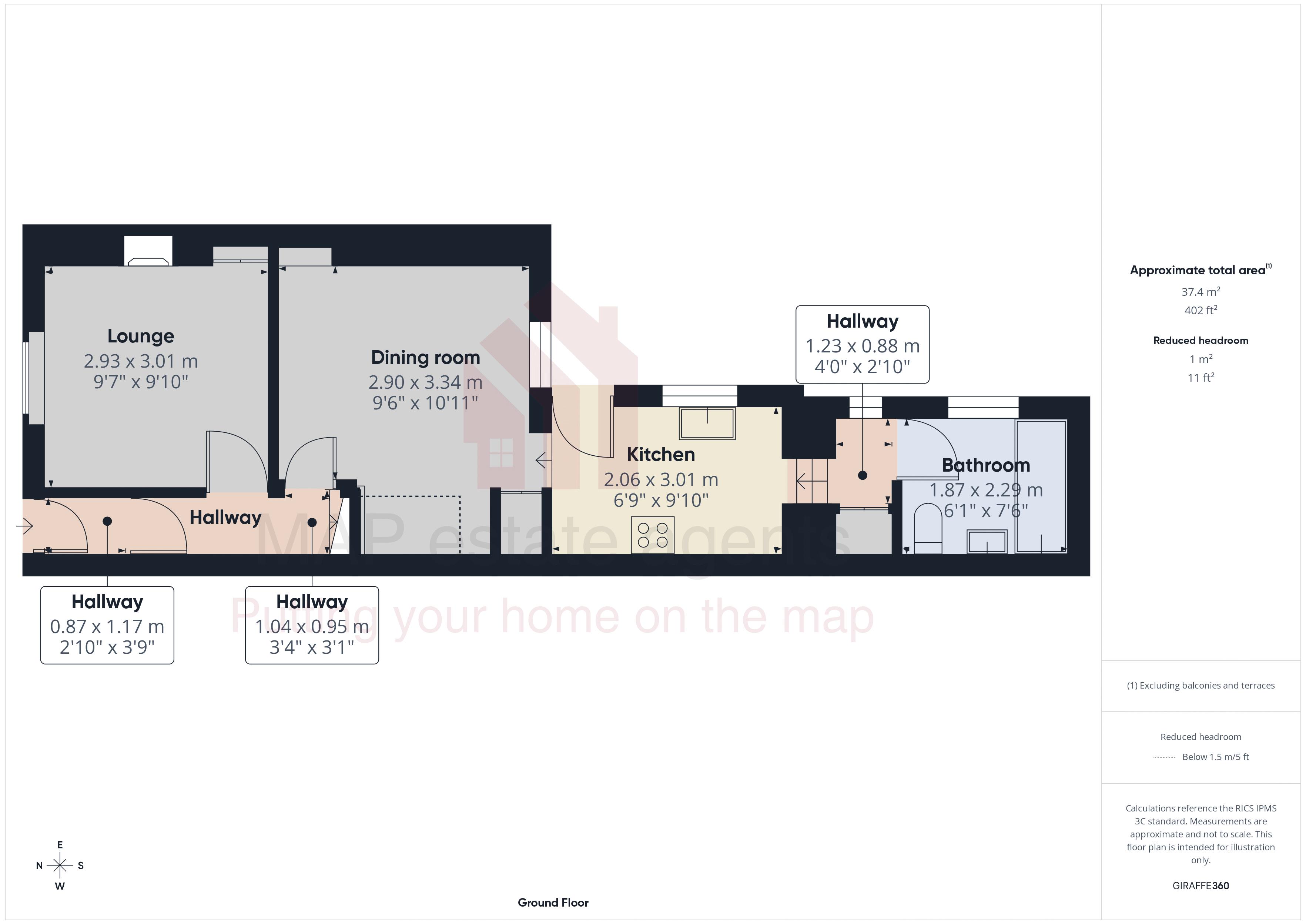 30, Daniel Place, Penzance floorplan
