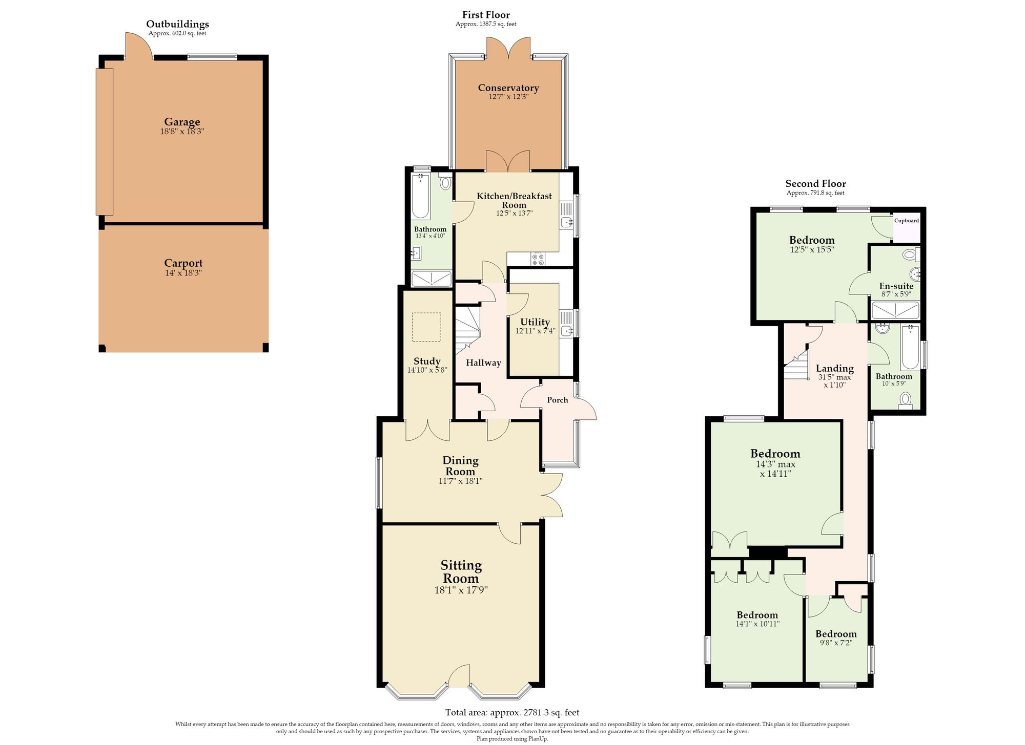 17 Kingsway, Bury St. Edmunds floorplan