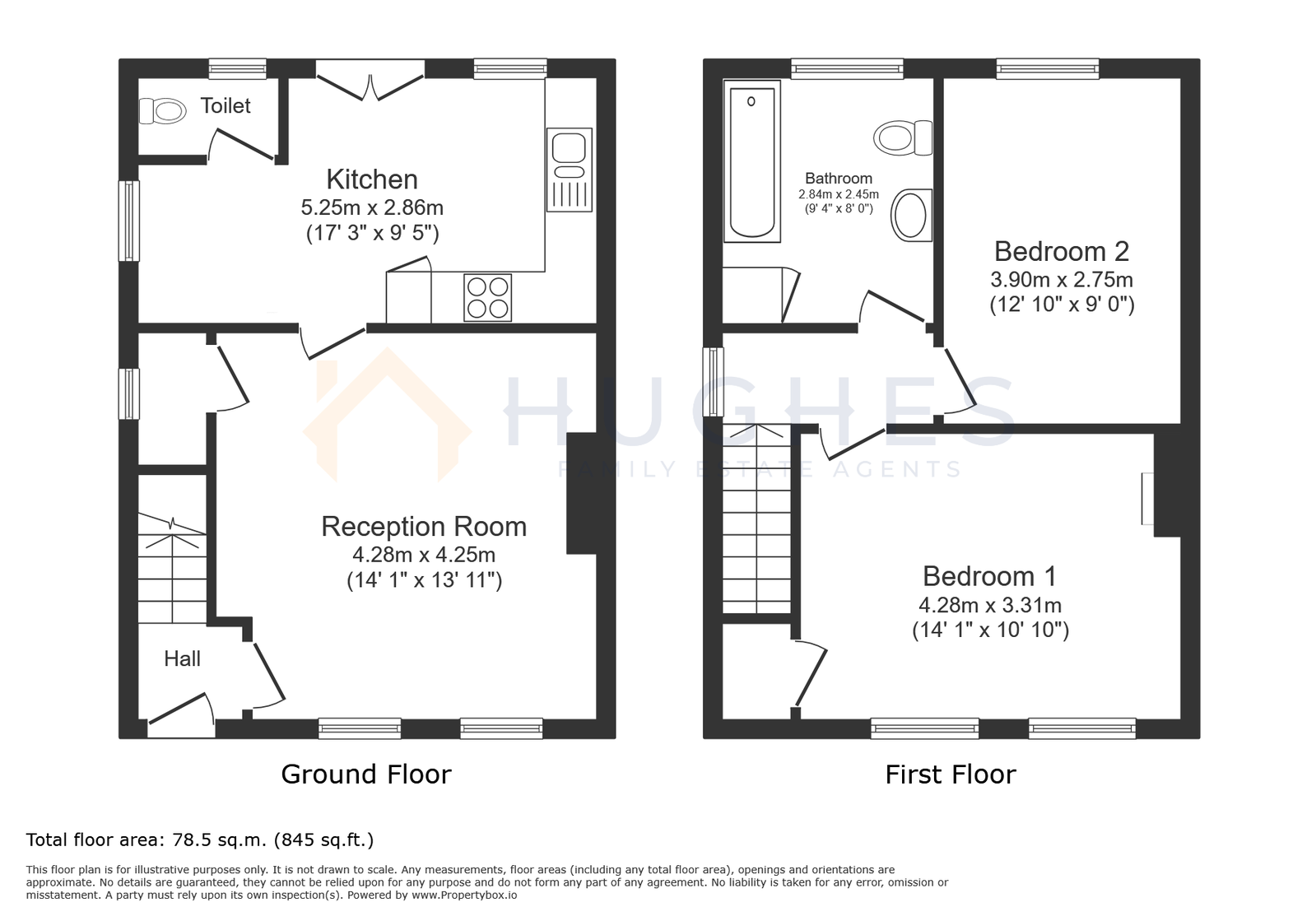 92, Hallowmoor Road, Sheffield floorplan
