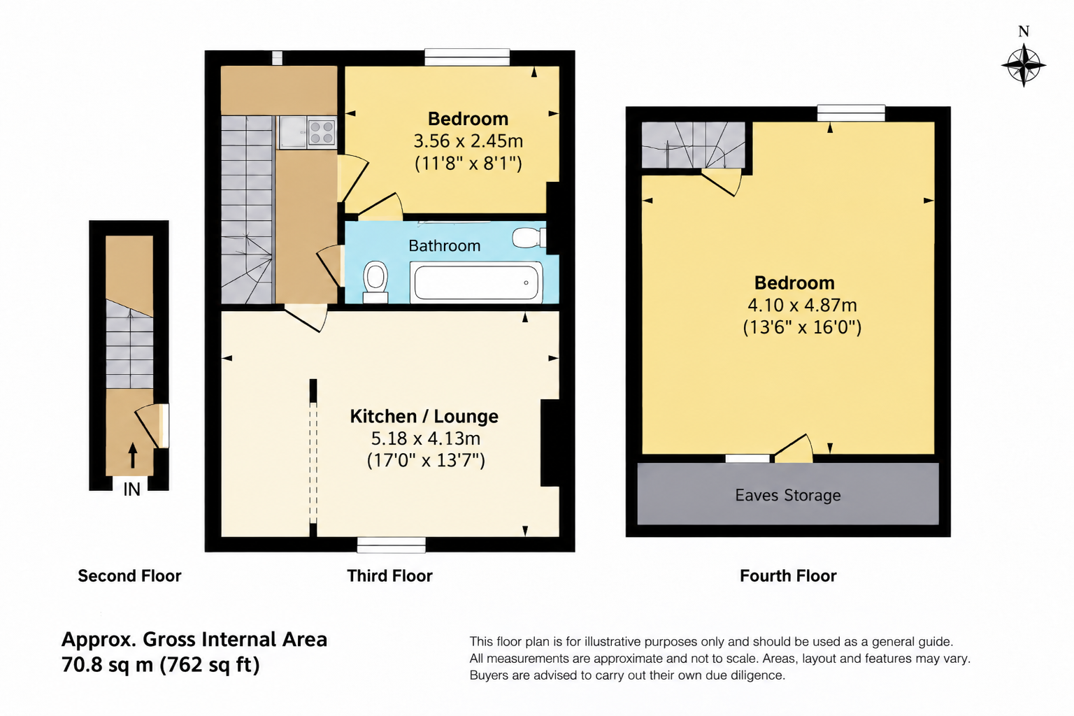 10, Flat 4, College Road, Brighton floorplan
