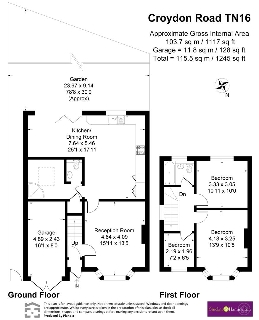 51, Croydon Road, Westerham floorplan