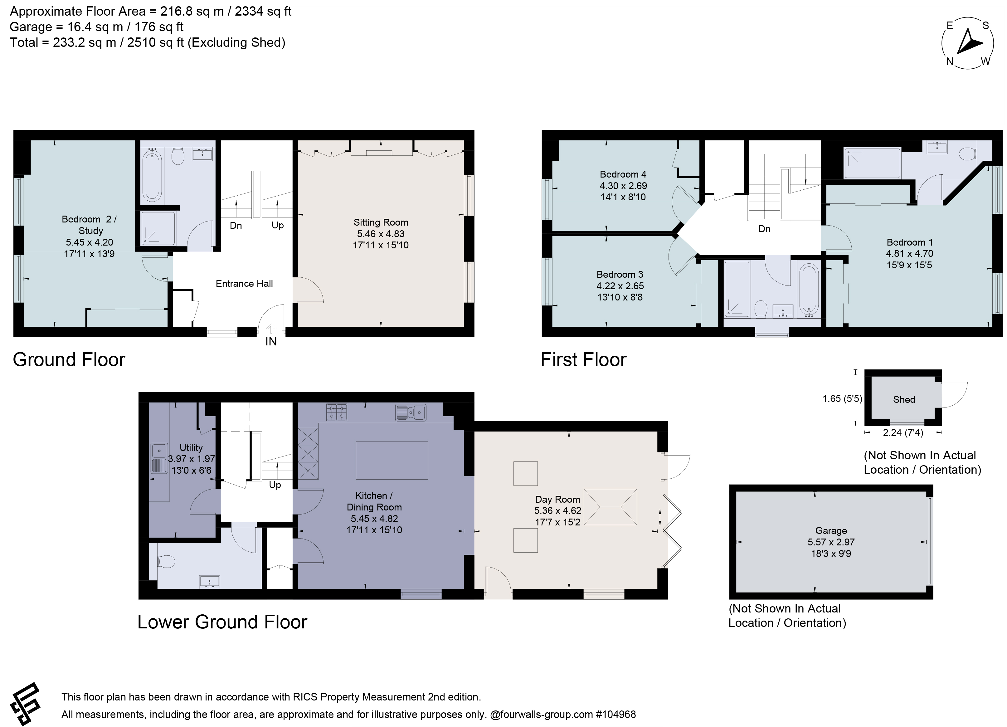 6, Amberley Ridge, Stroud floorplan