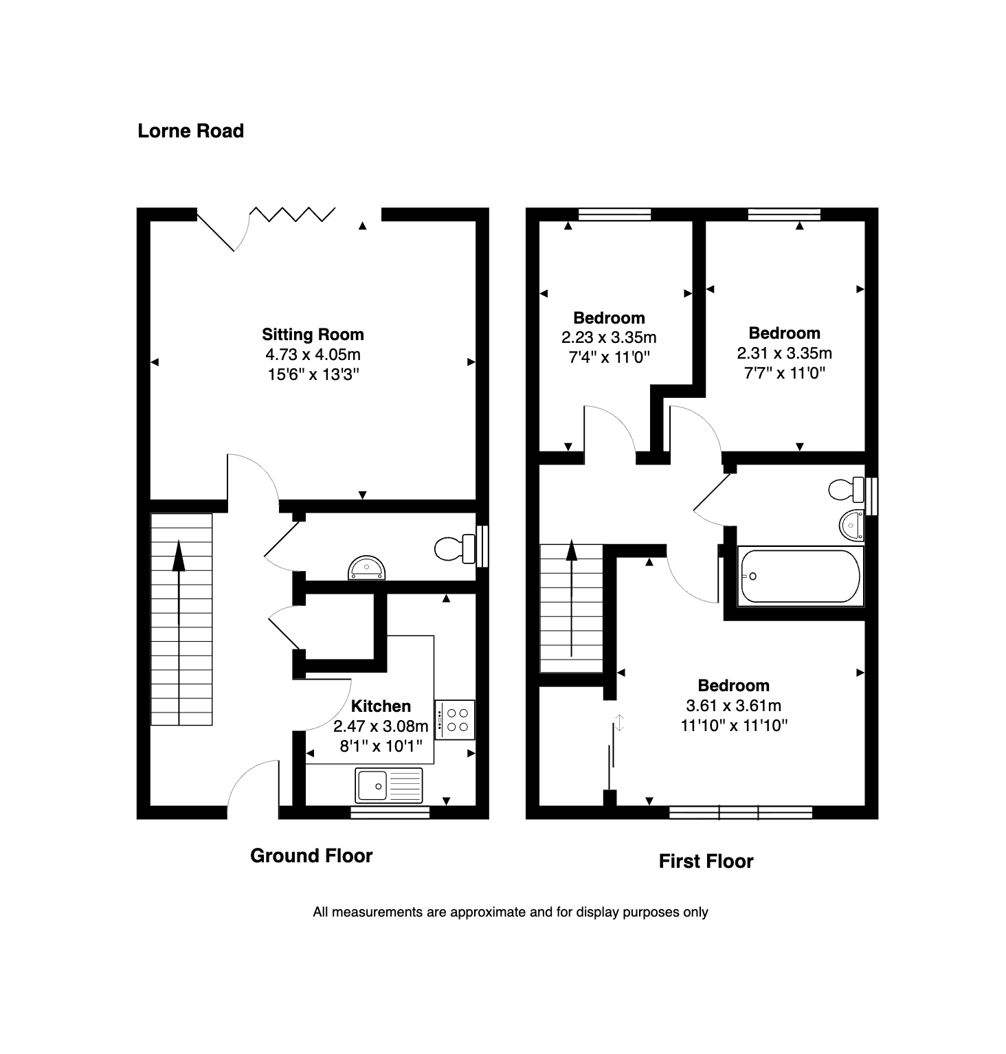Lorne Road, Larbert floorplan
